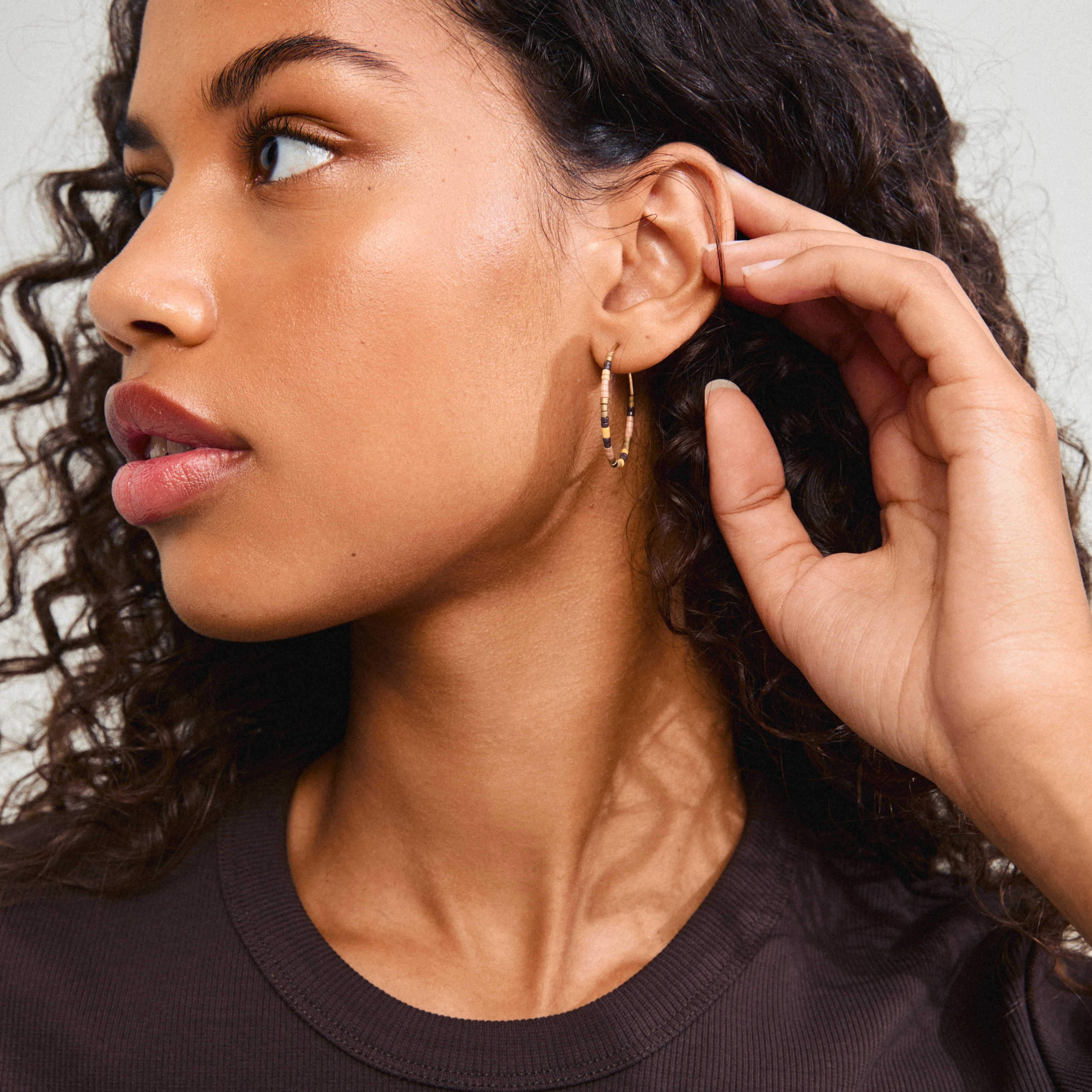 APPOLLONIA earrings gold-plated - Image 3