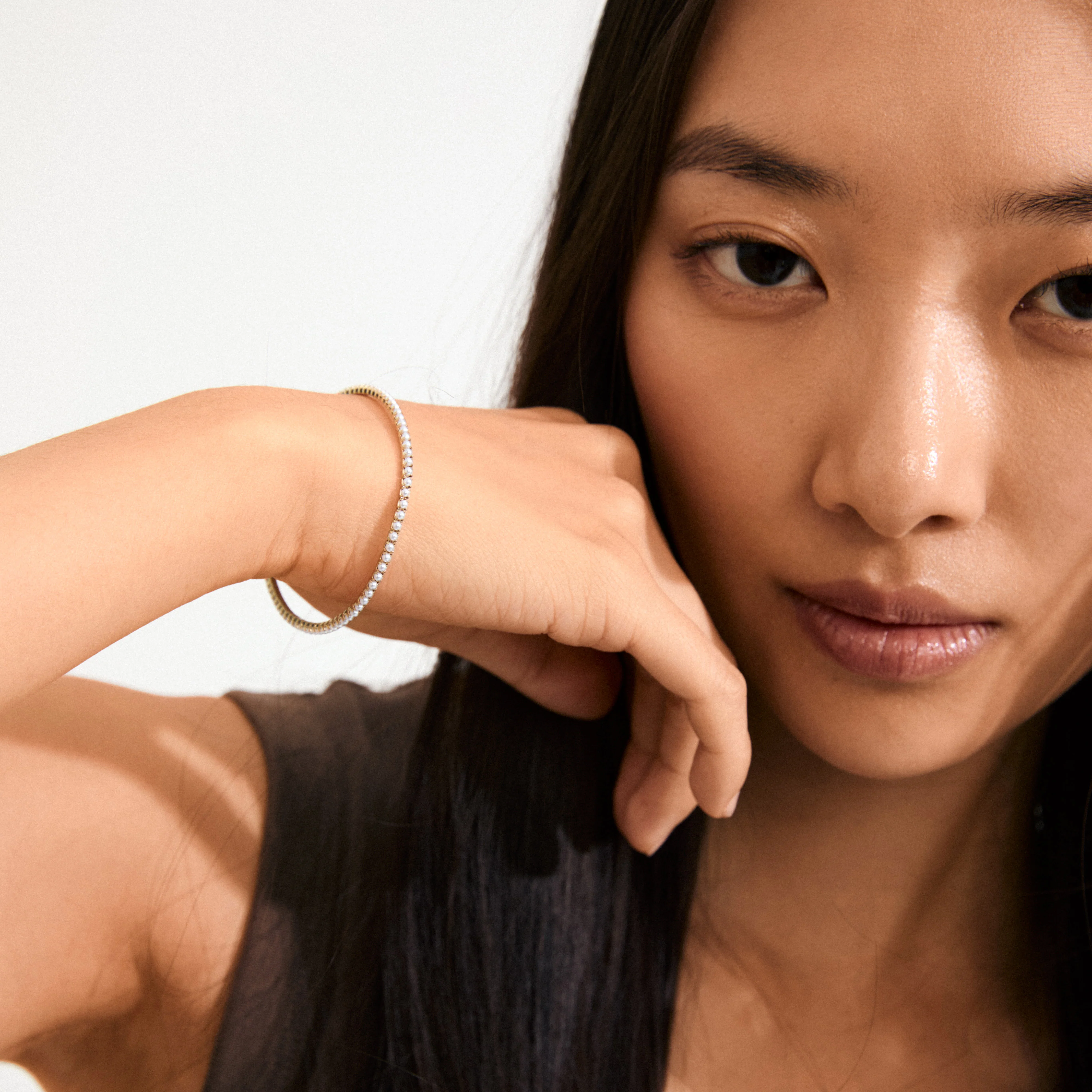 ARASH pearl bracelet gold-plated - Image 4