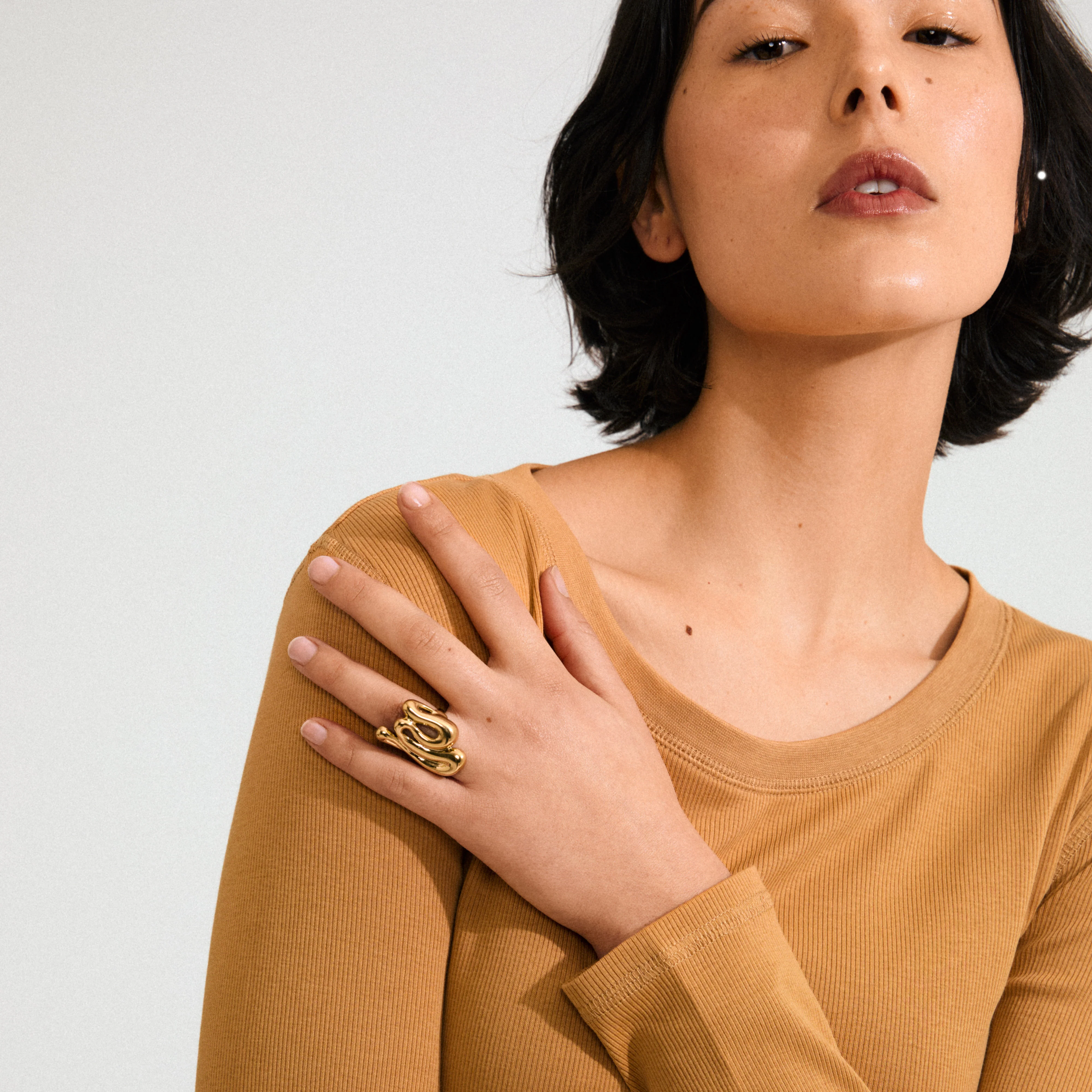 ADRIEL ring gold-plated - Image 2