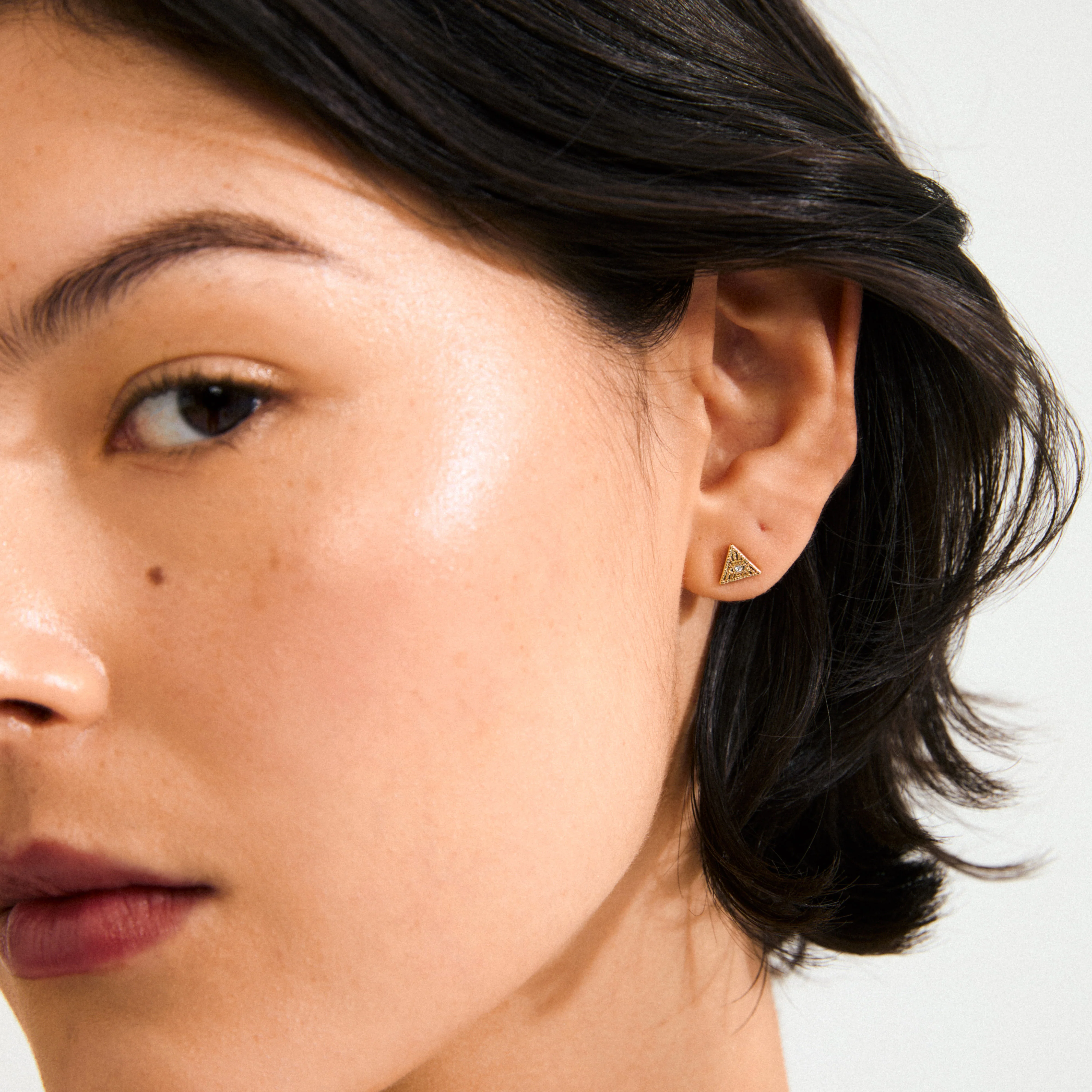 RYLEE earrings gold-plated - Image 2