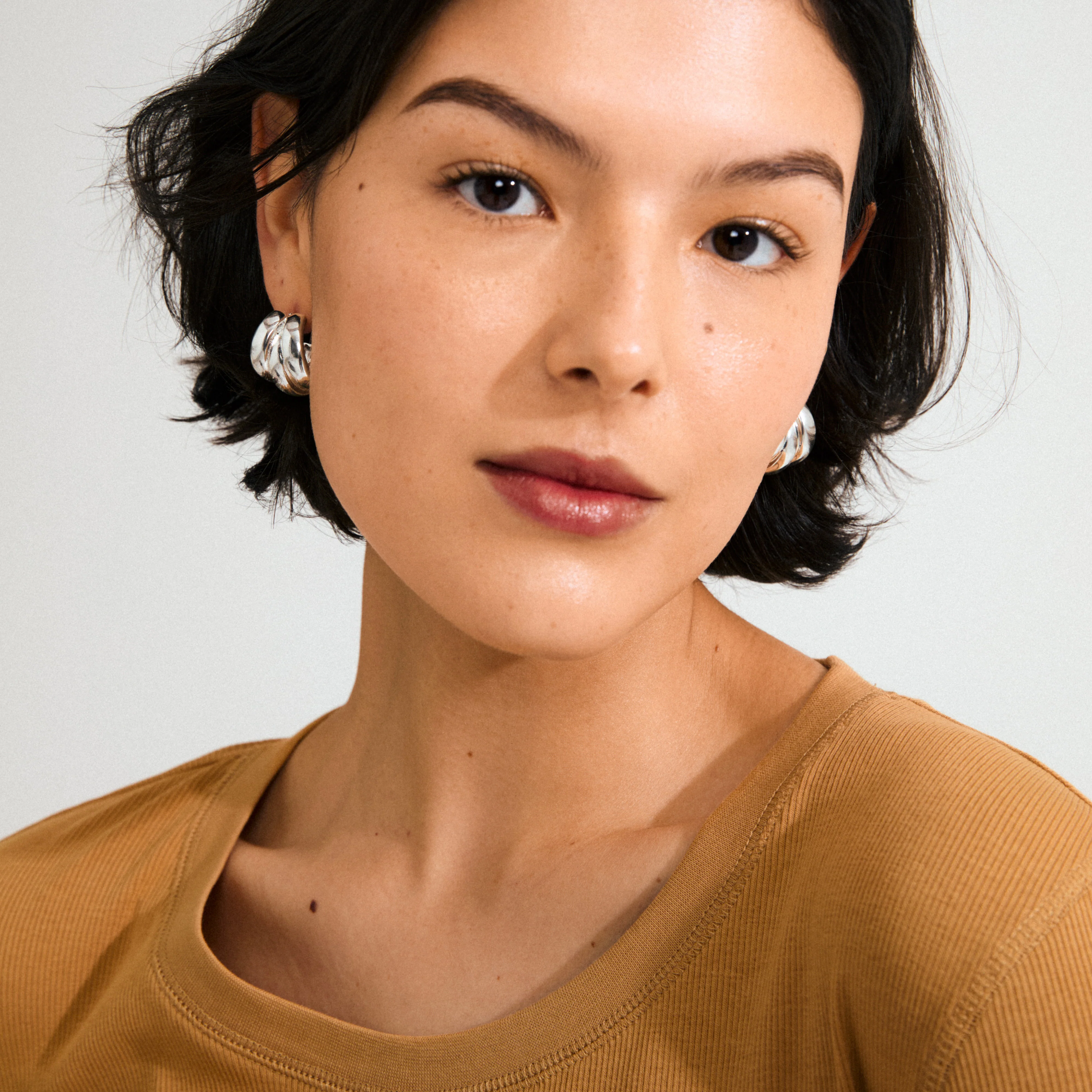 DAMIA earrings silver-plated - Image 2