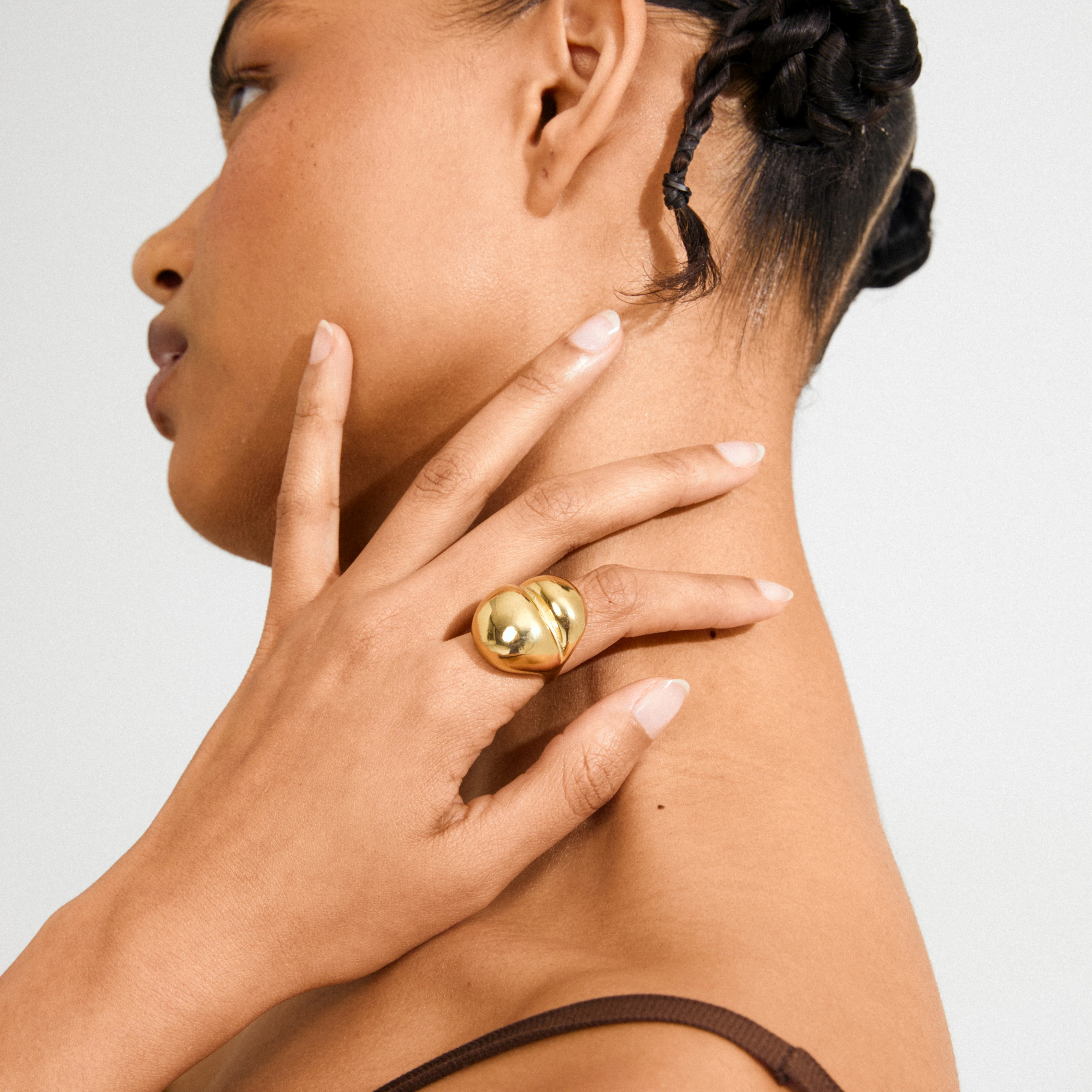 MADDIX ring gold-plated - Image 3
