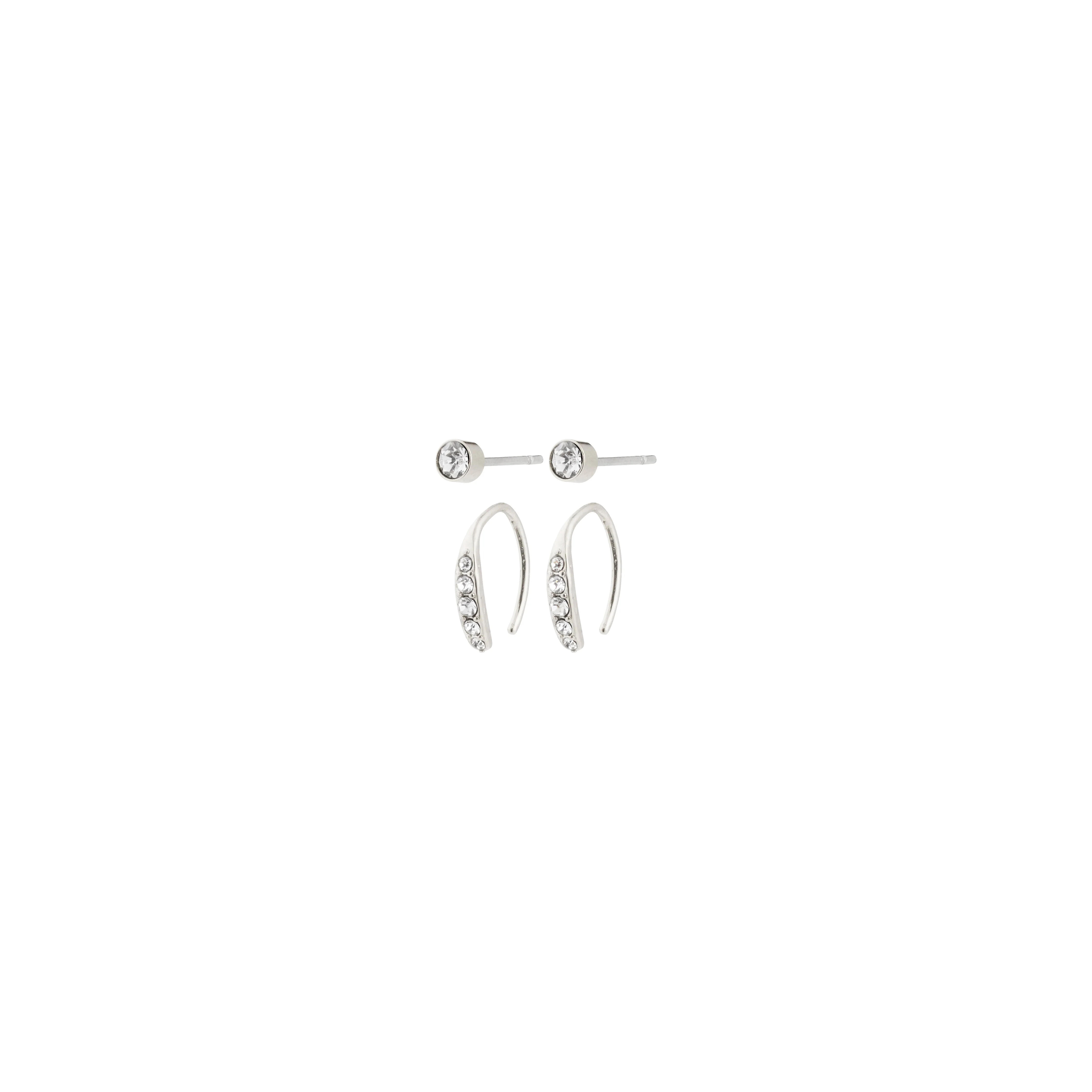 GIONNI earrings silver-plated