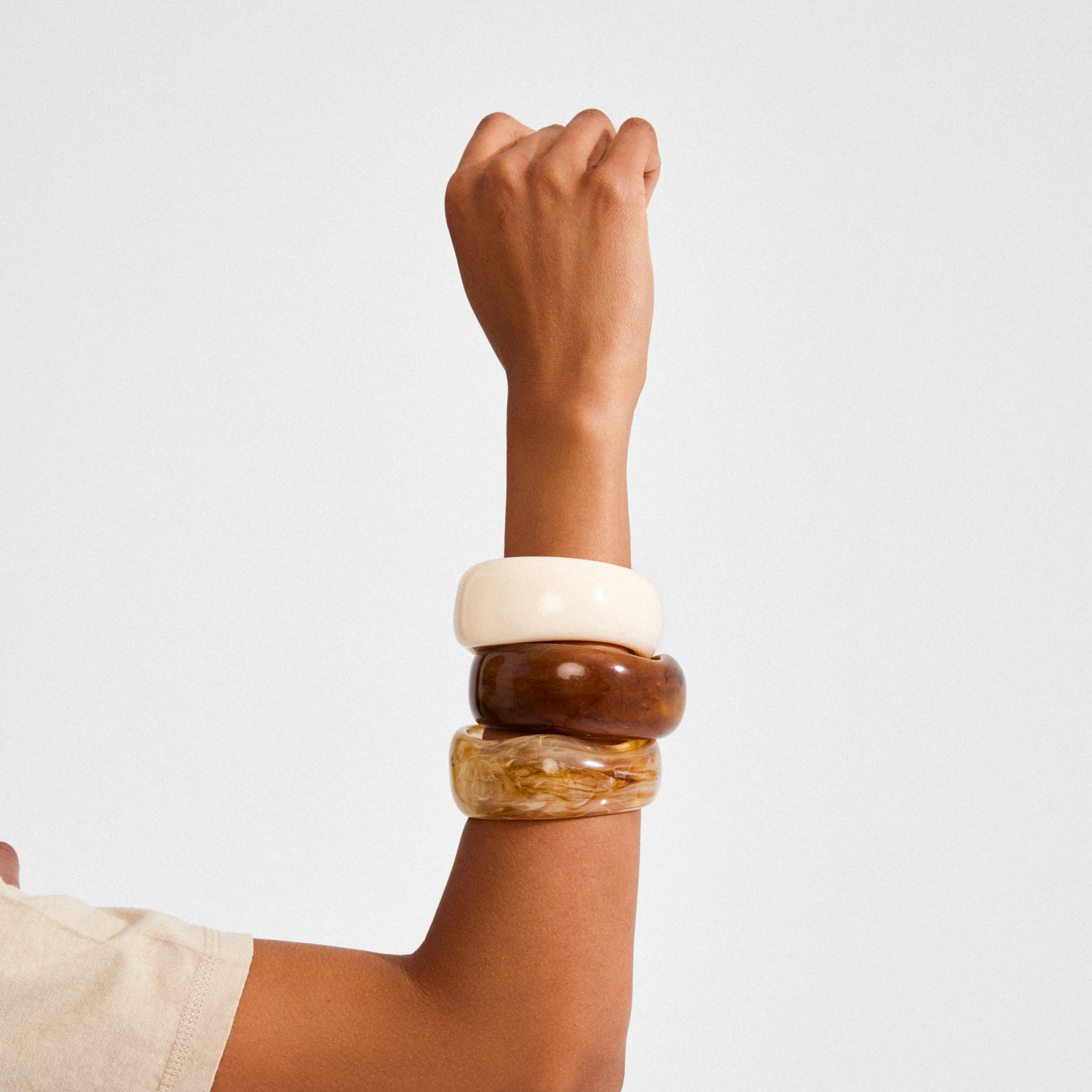 AASE maxi bangle creamy - Image 5