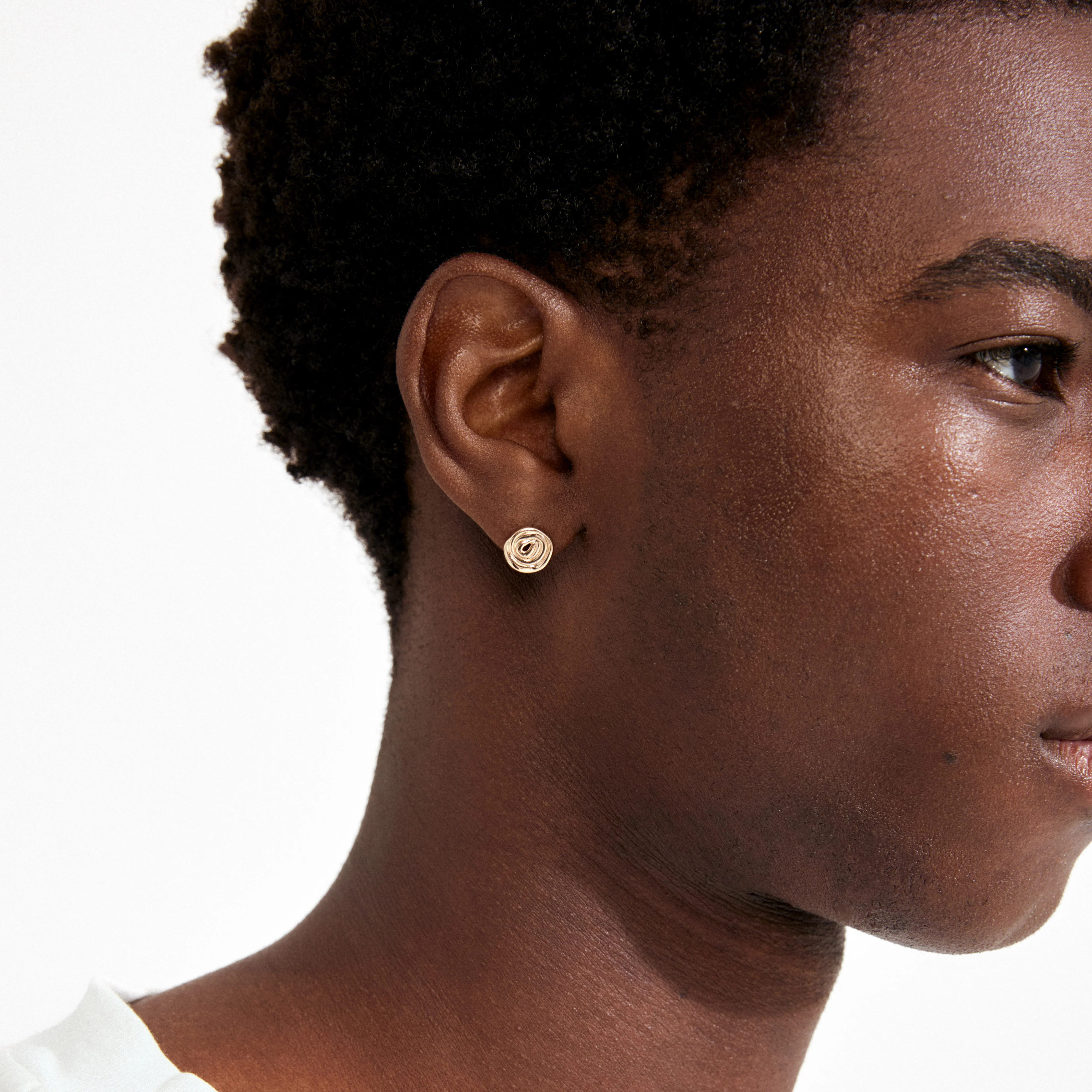 AIR earrings gold-plated - Image 2