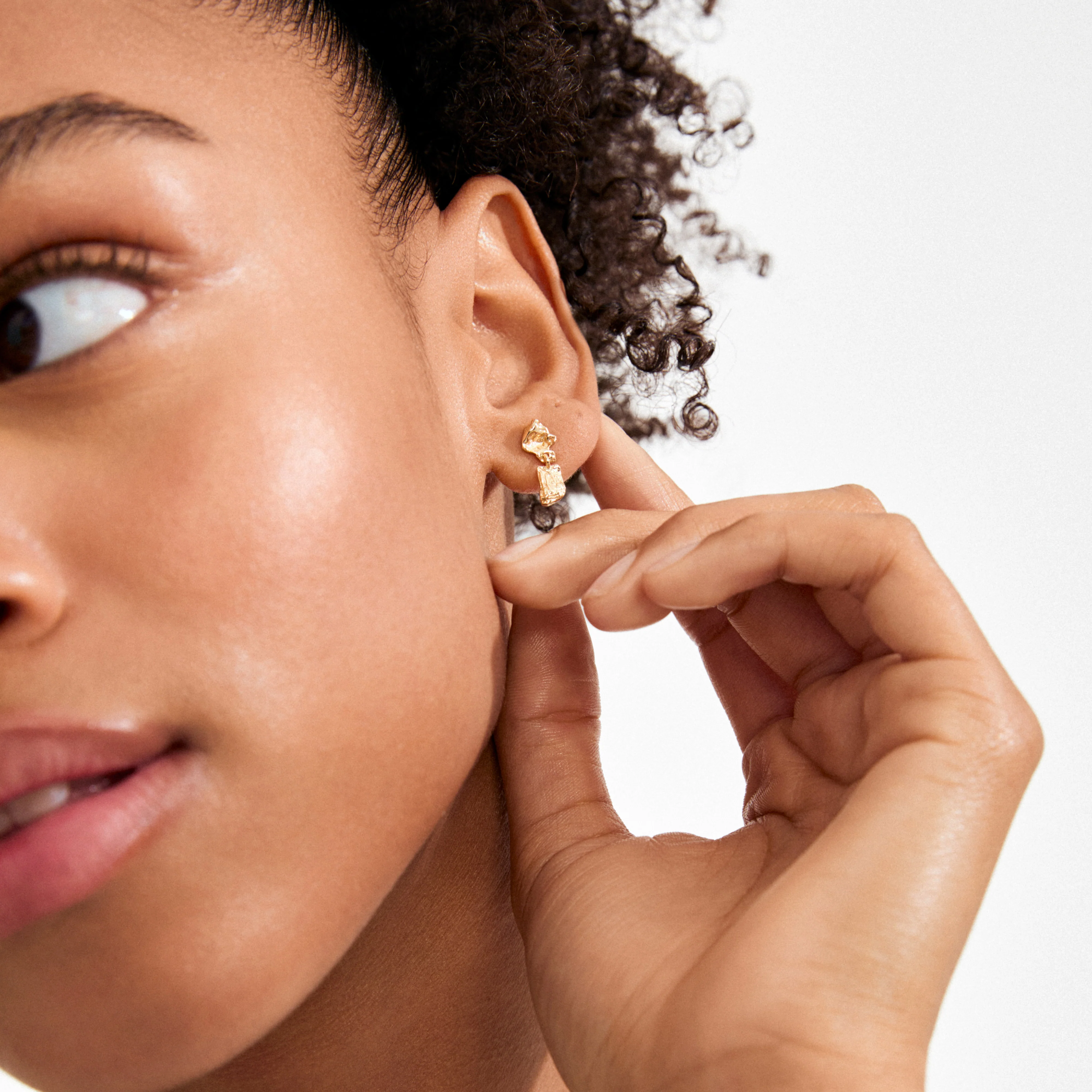 AMI earrings gold-plated - Image 4
