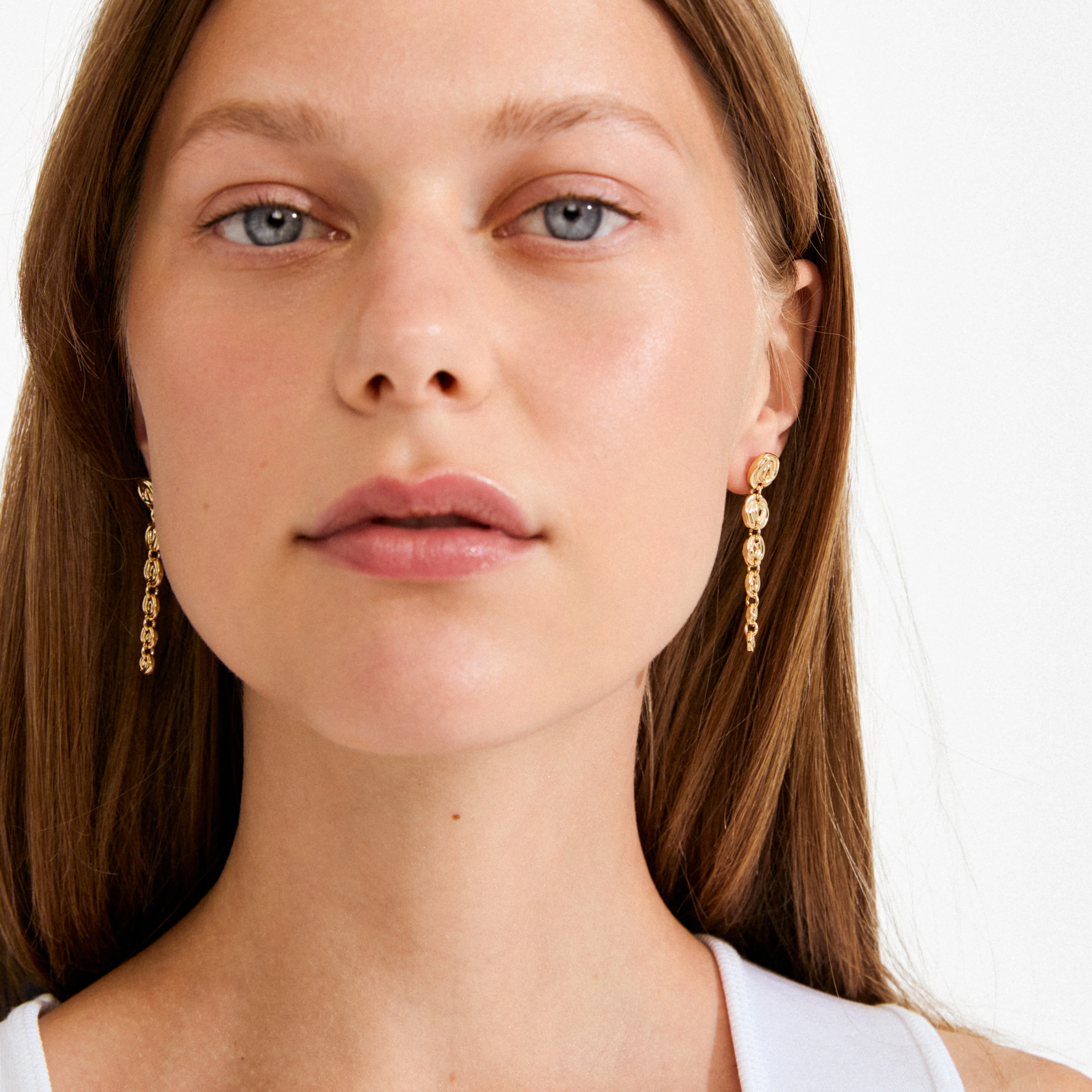 AIR earrings gold-plated - Image 3