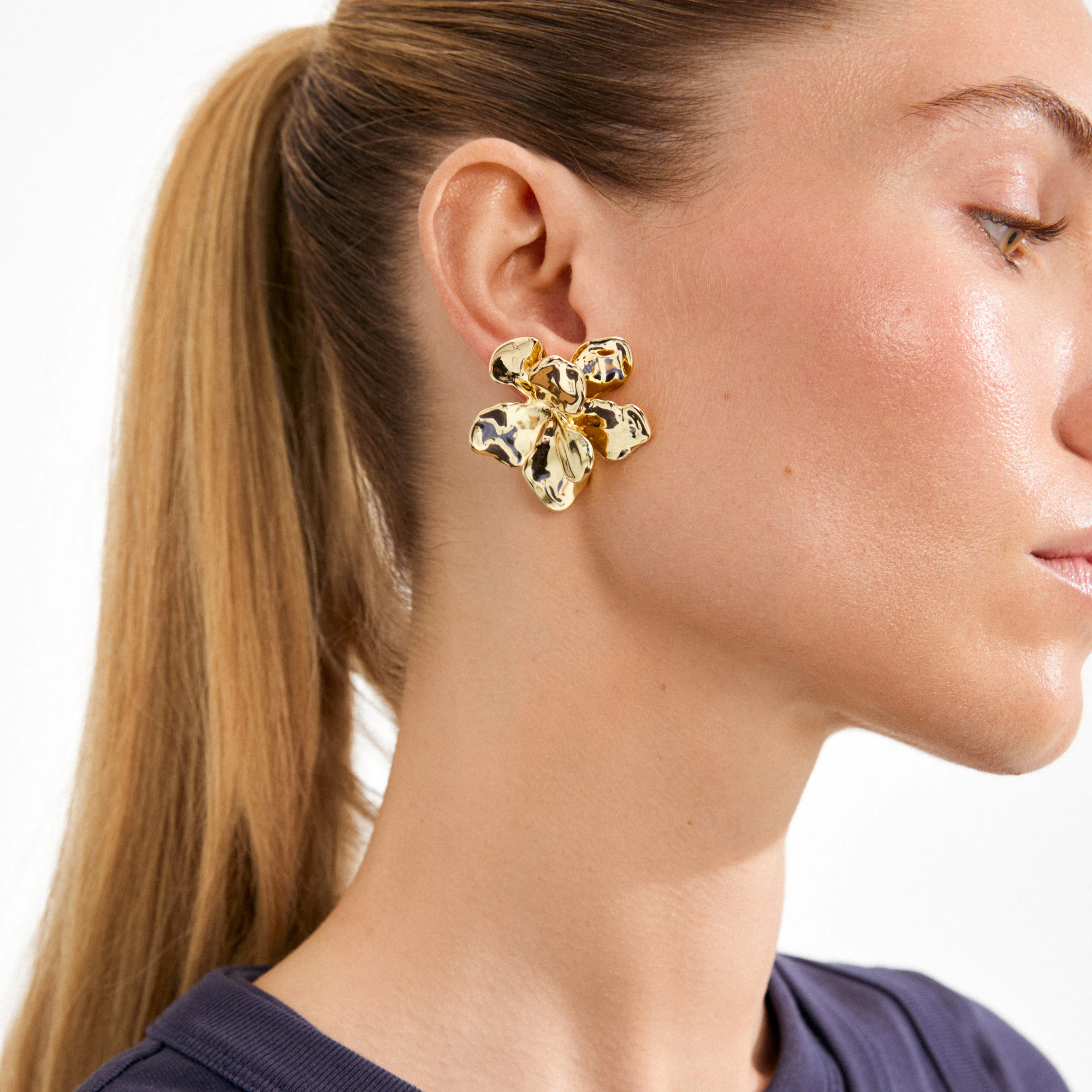 HALEN earrings gold-plated - Image 3