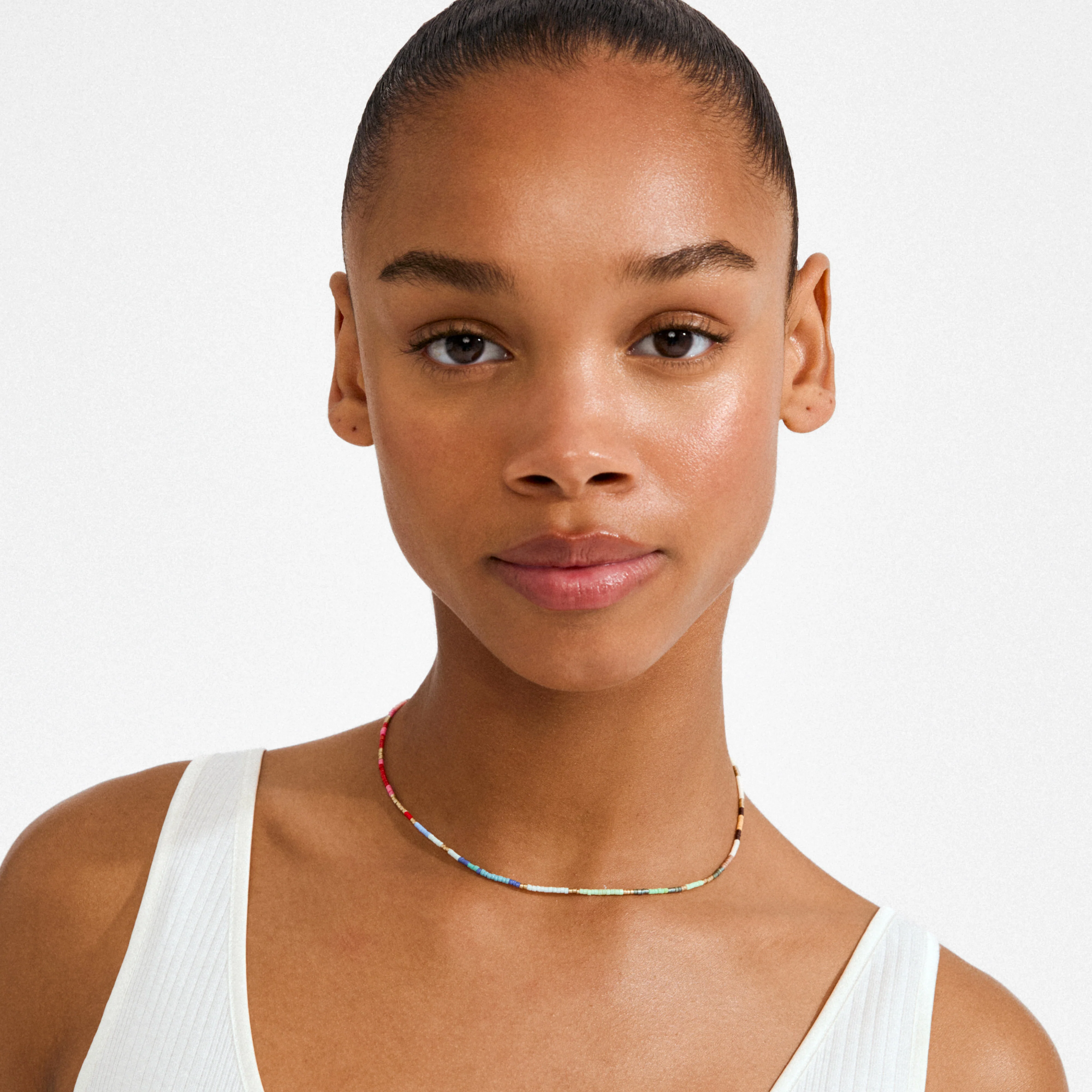 ALISON necklace multi, gold-plated - Image 3