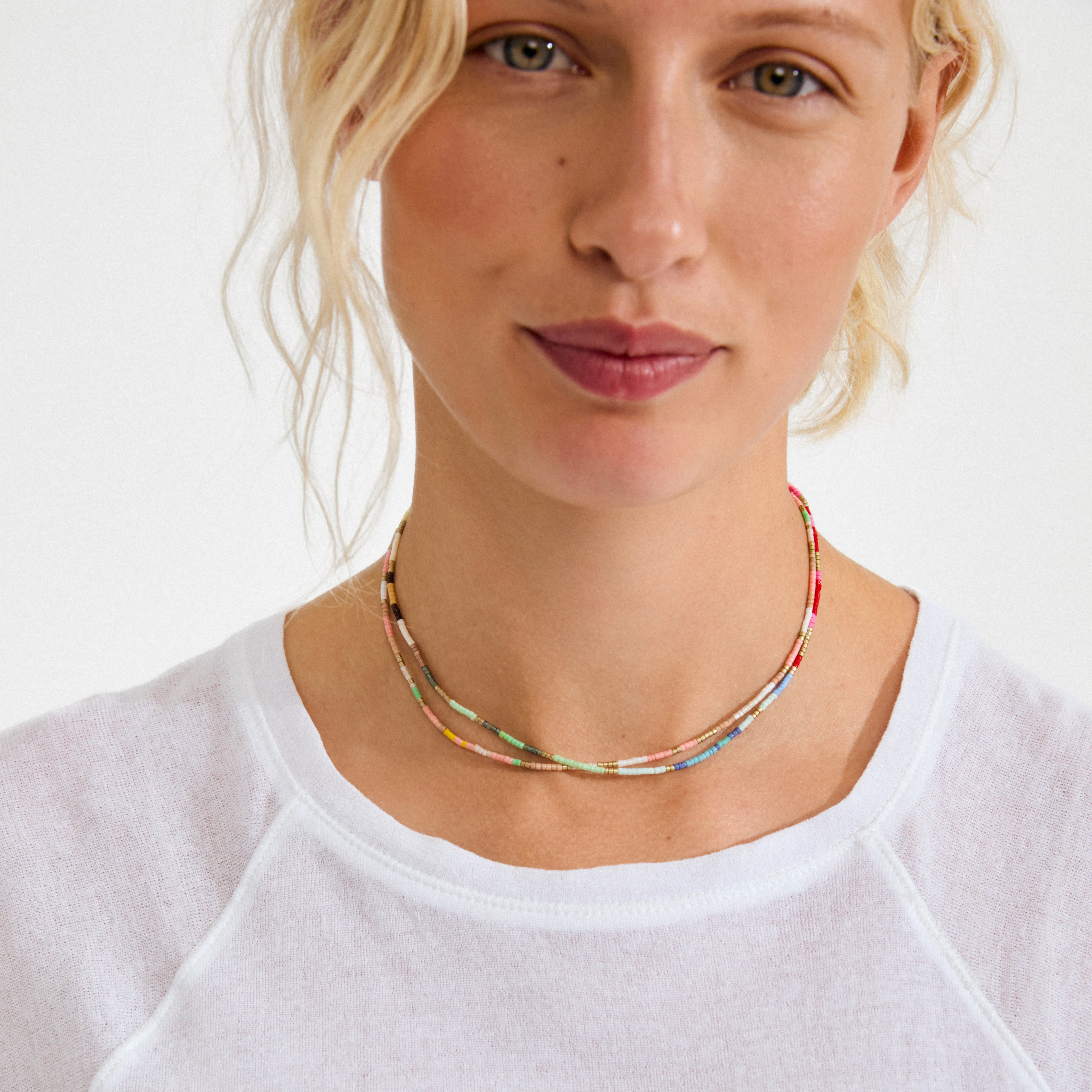 ALISON necklace multi, gold-plated - Image 5