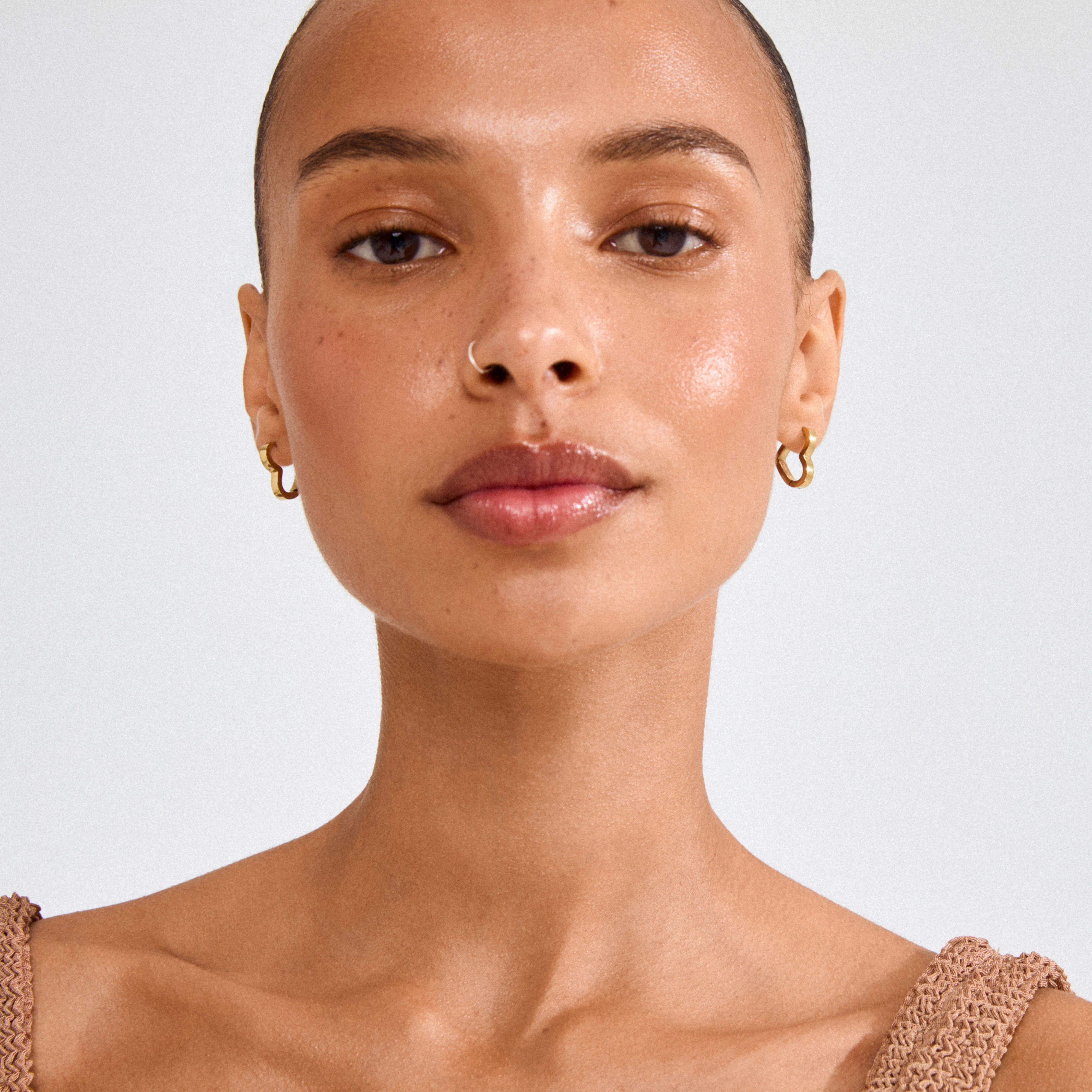 IVARIN earrings gold-plated - Image 2