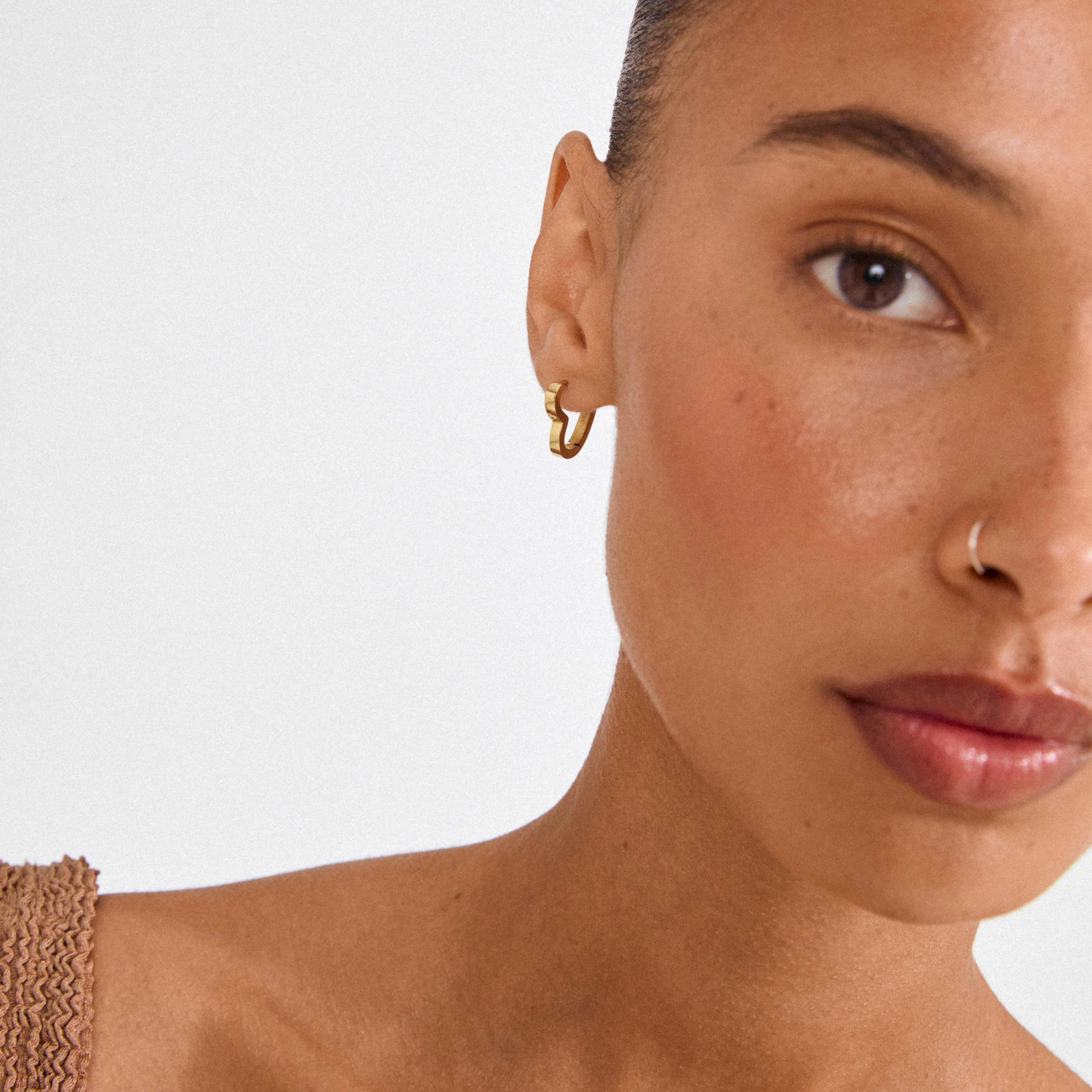 IVARIN earrings gold-plated - Image 3