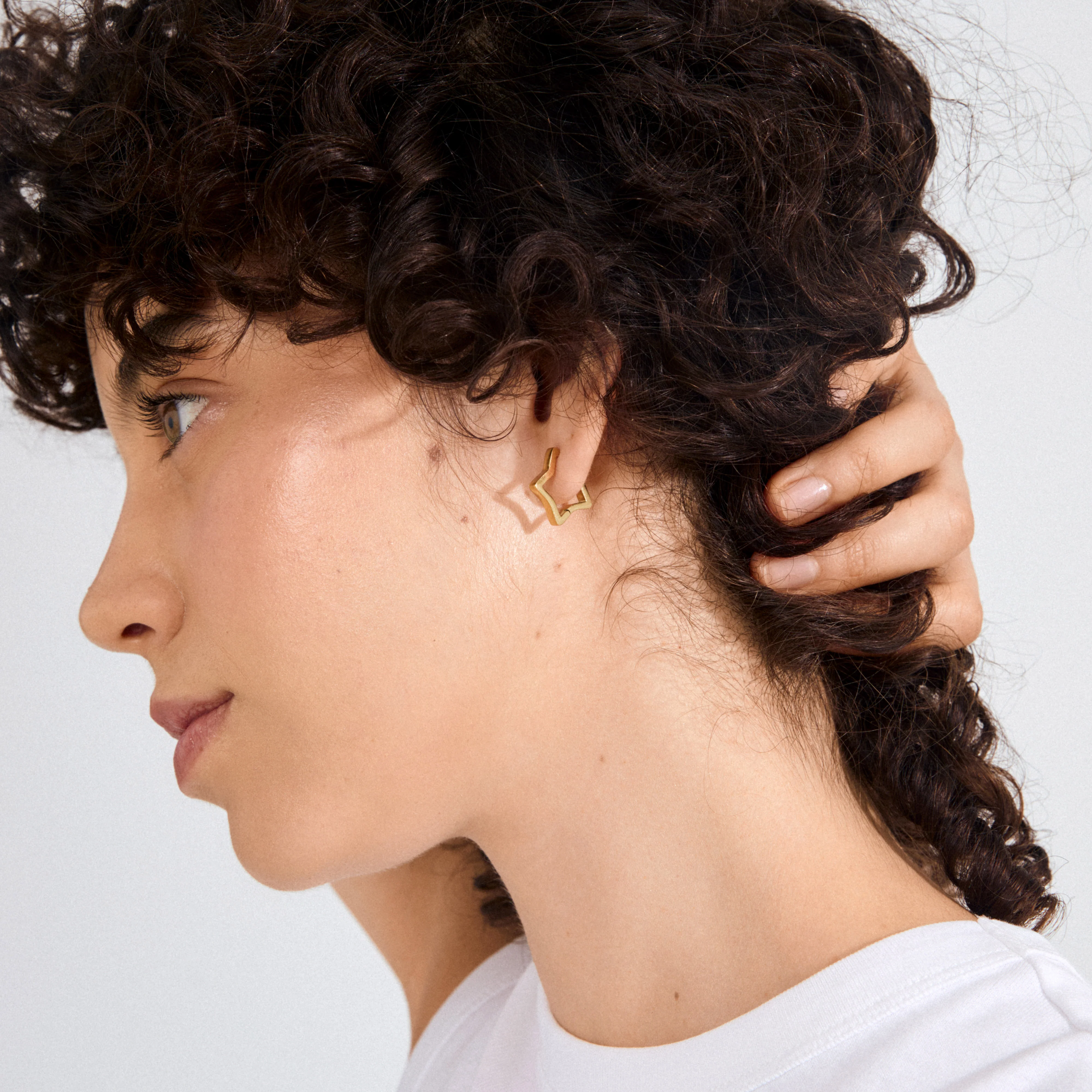 SOLARI earrings gold-plated - Image 4