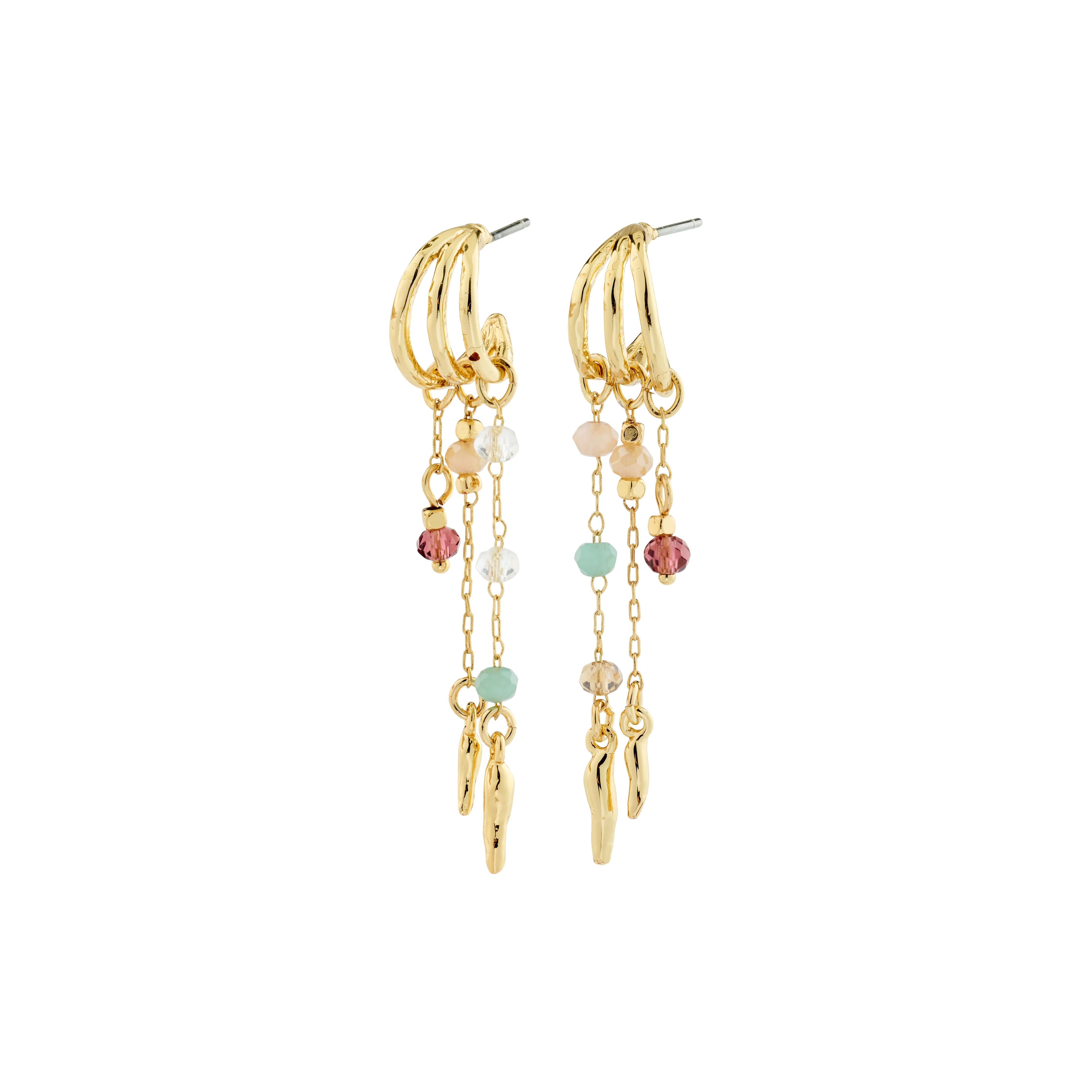 MORIN earrings gold plated