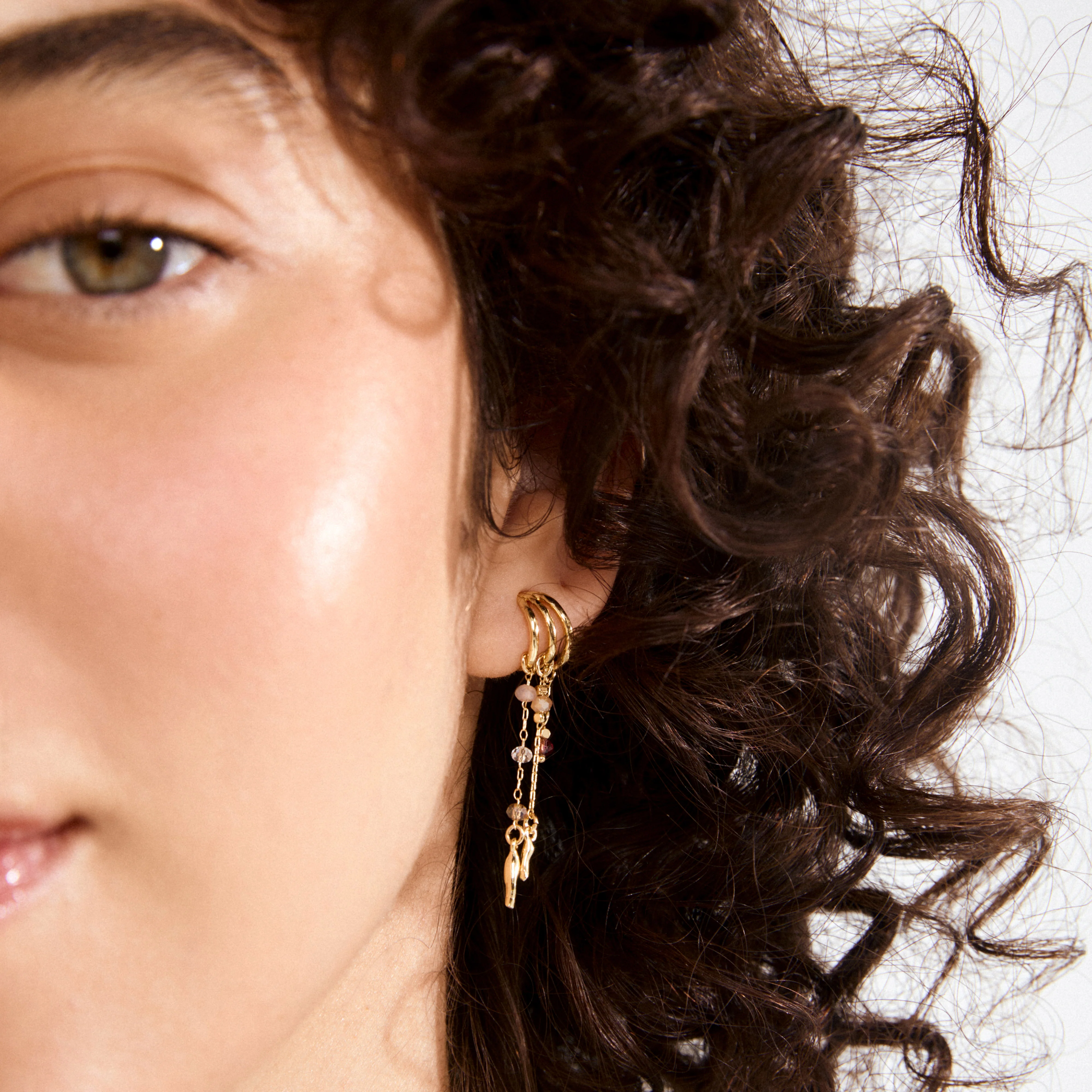 MORIN earrings gold plated - Image 4