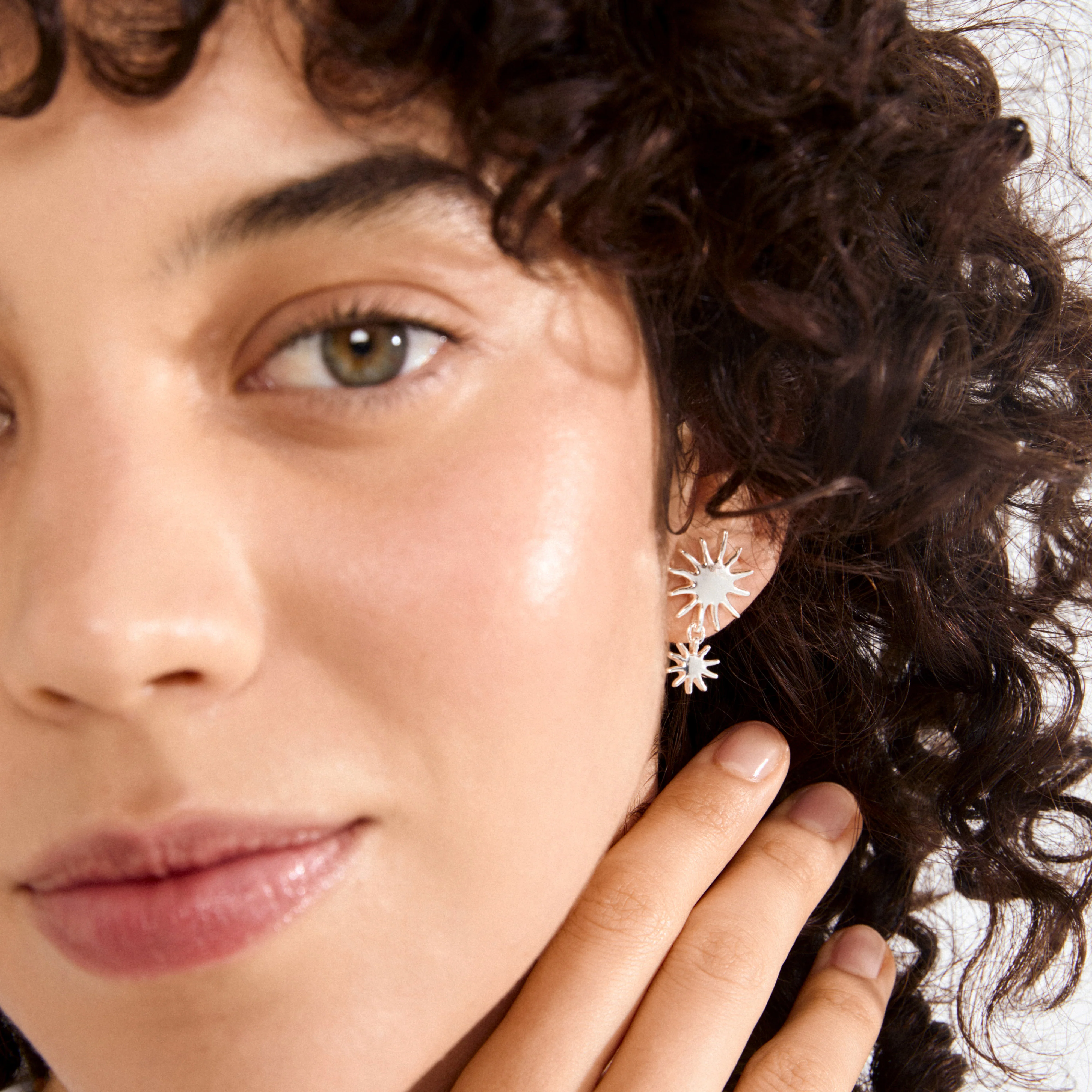 LYRICUS earrings silver-plated - Image 3