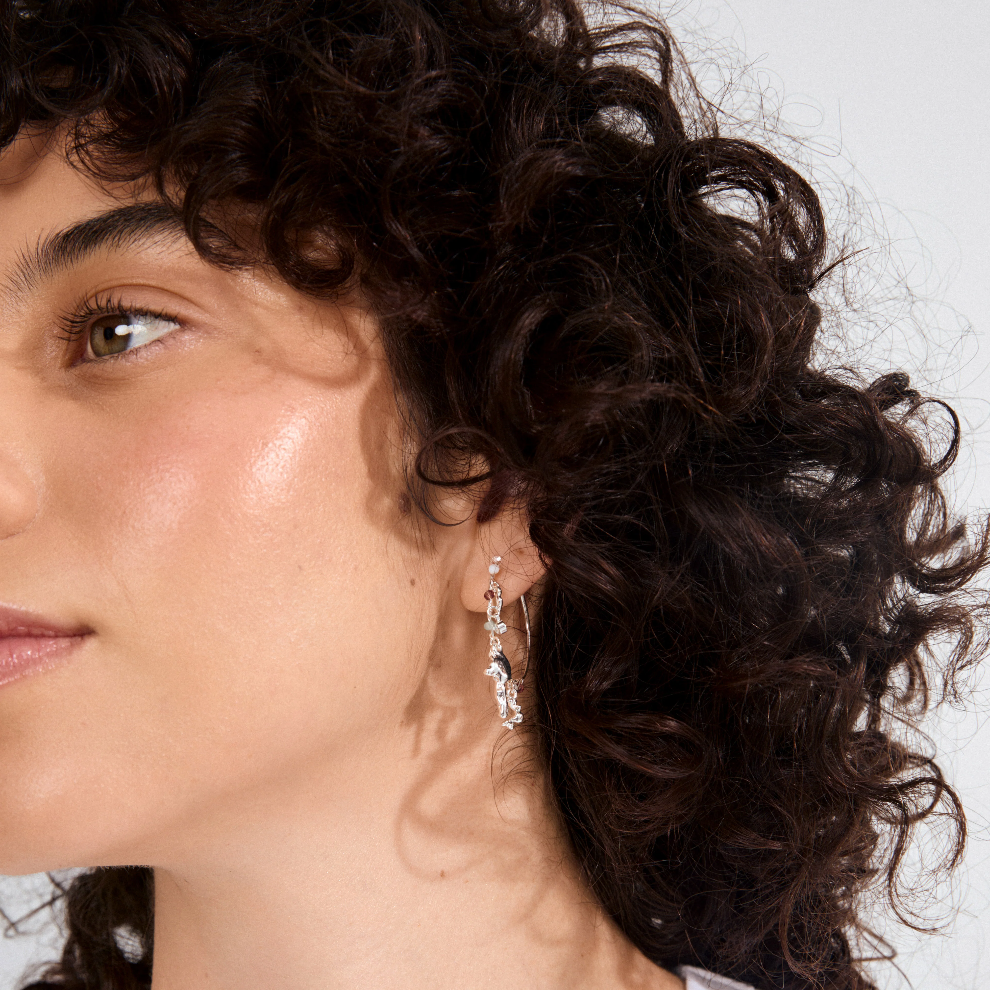TOVIN earrings silver-plated - Image 4