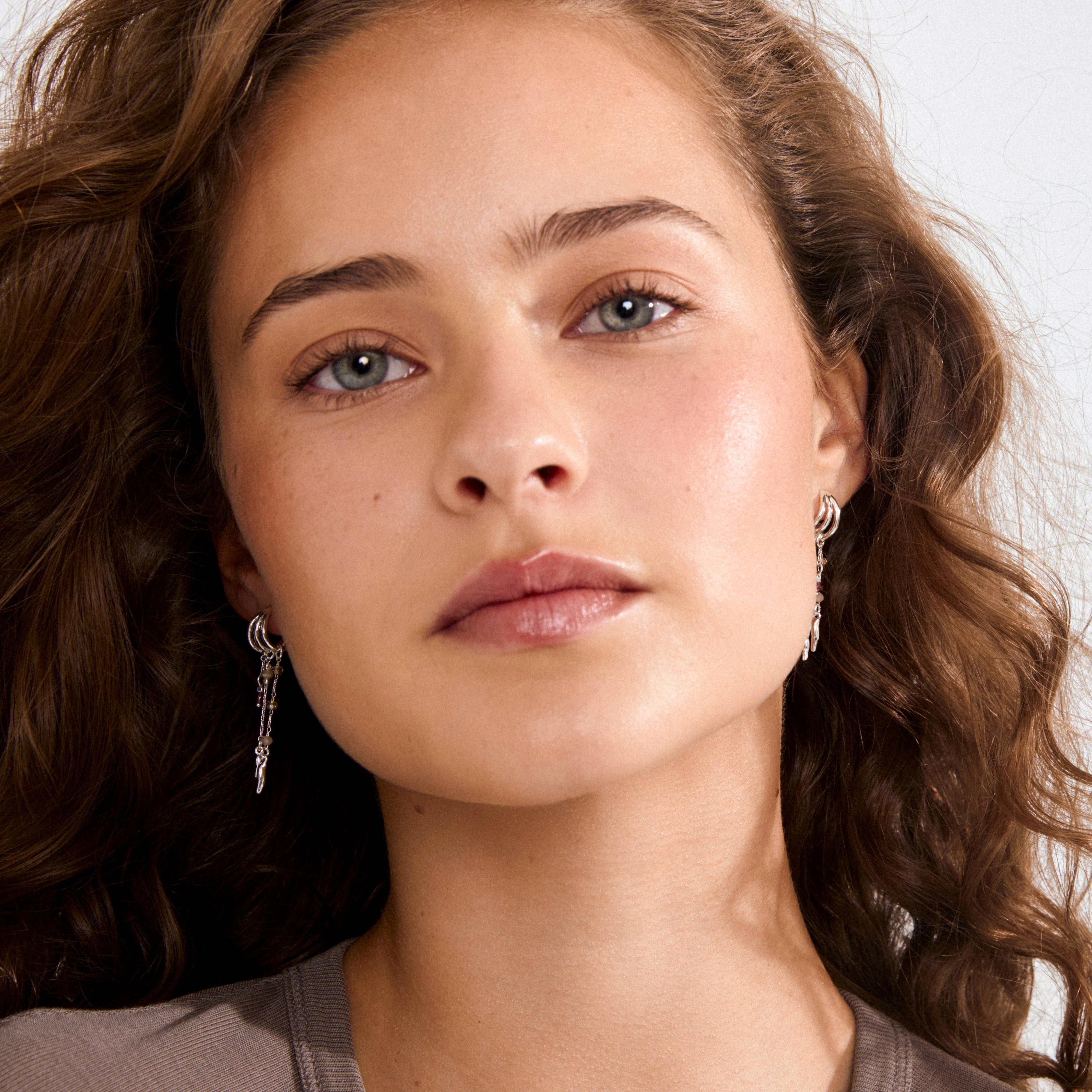 MORIN earrings silver-plated - Image 2
