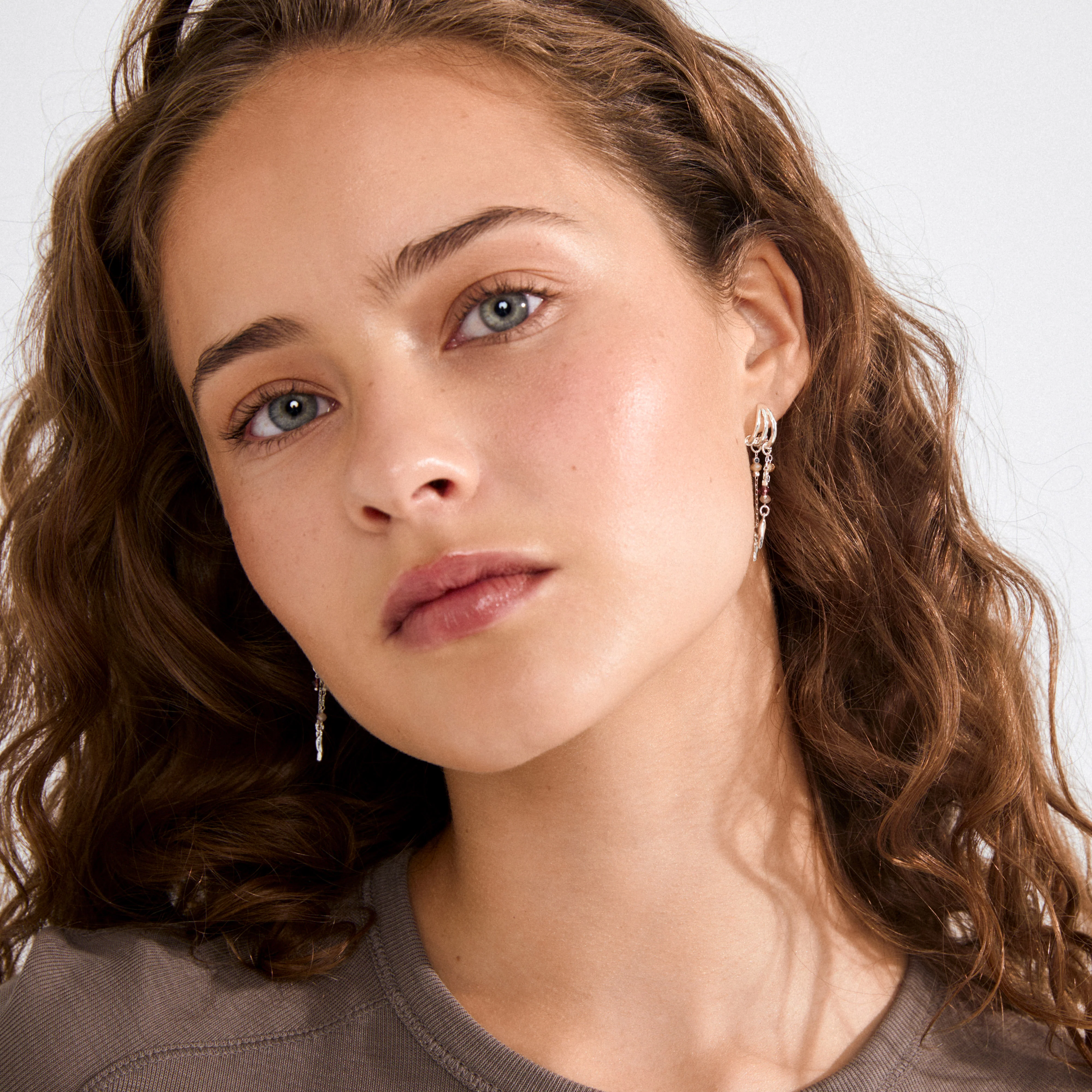 MORIN earrings silver-plated - Image 3