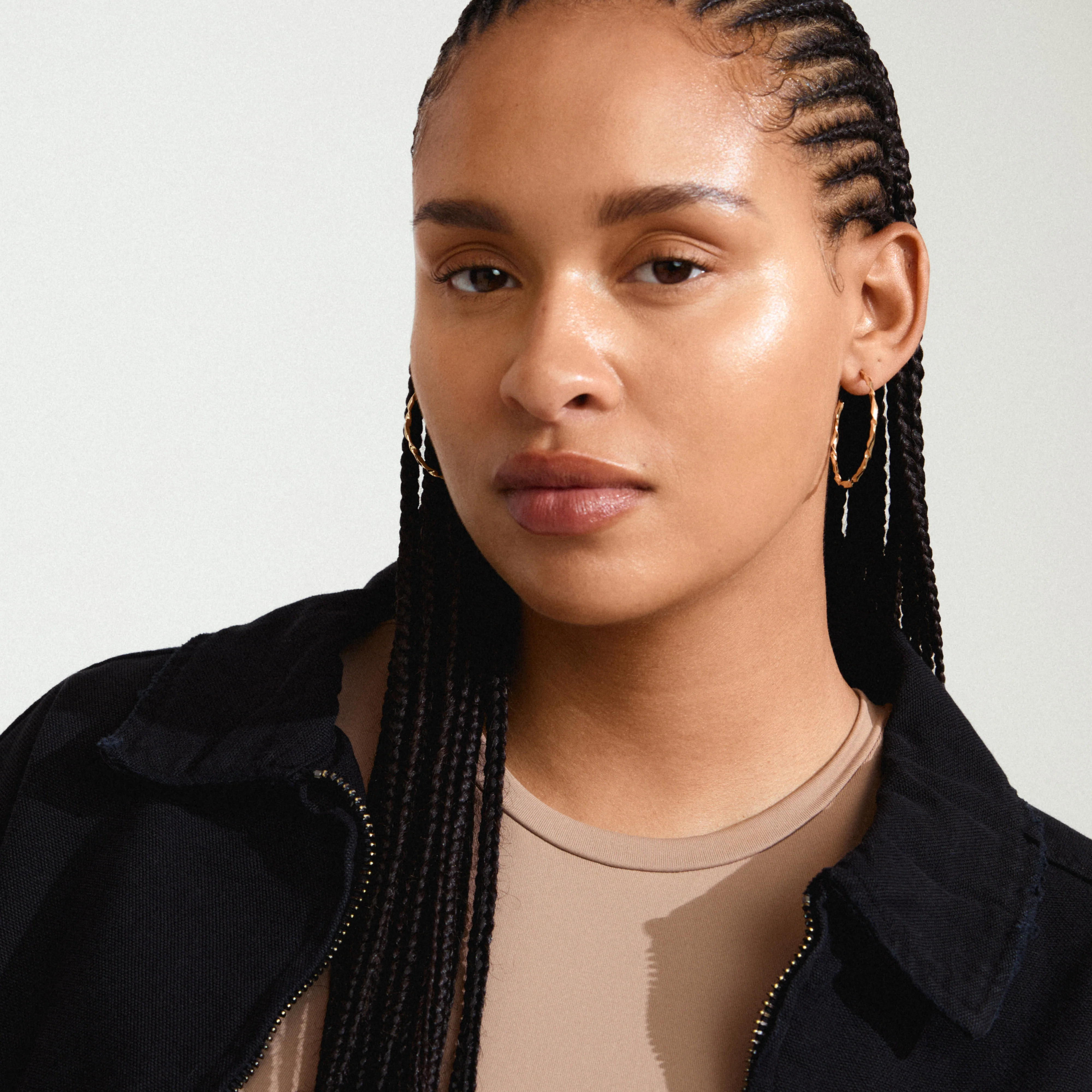 WYATT earrings gold-plated - Image 2