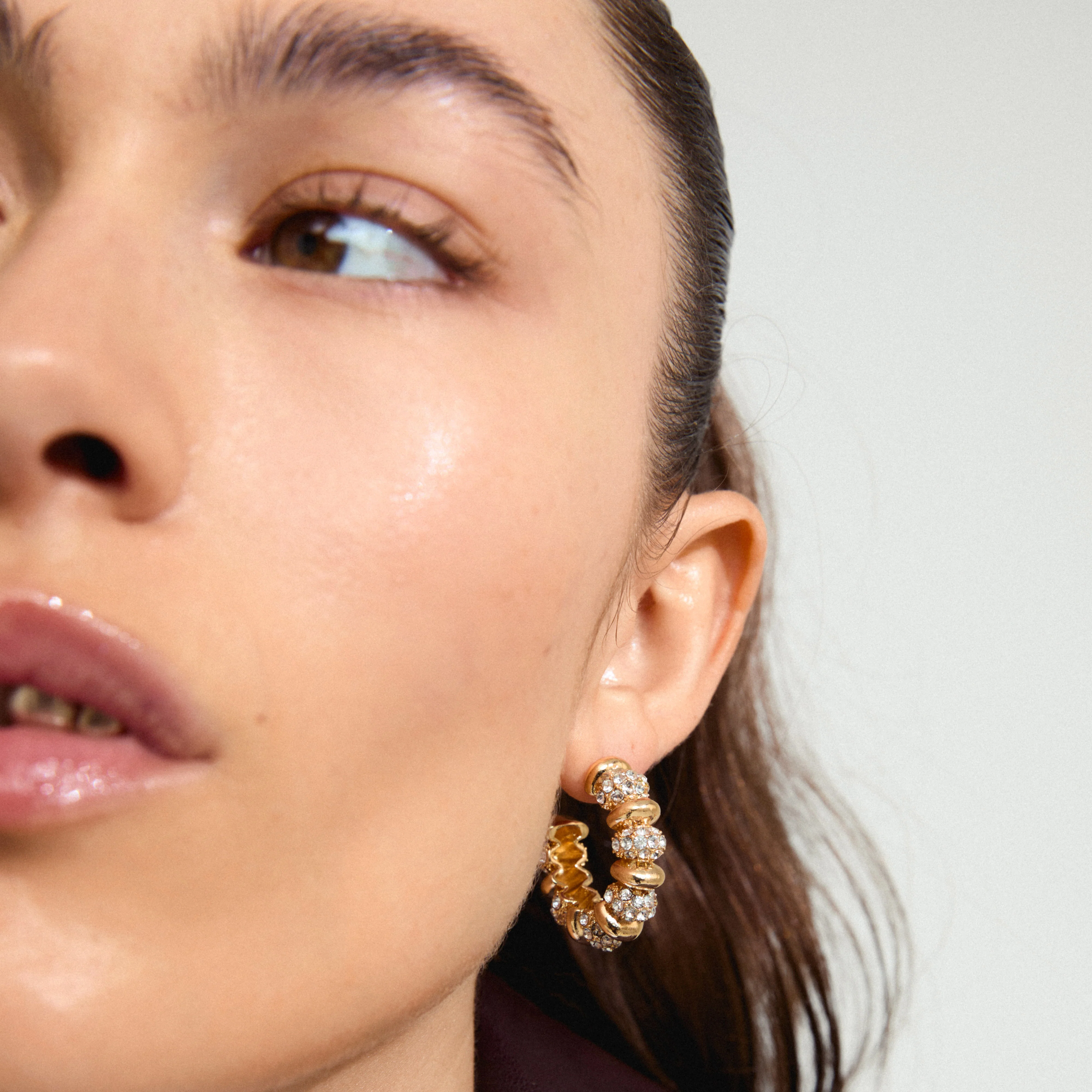 DELPHINE earrings gold-plated - Image 4