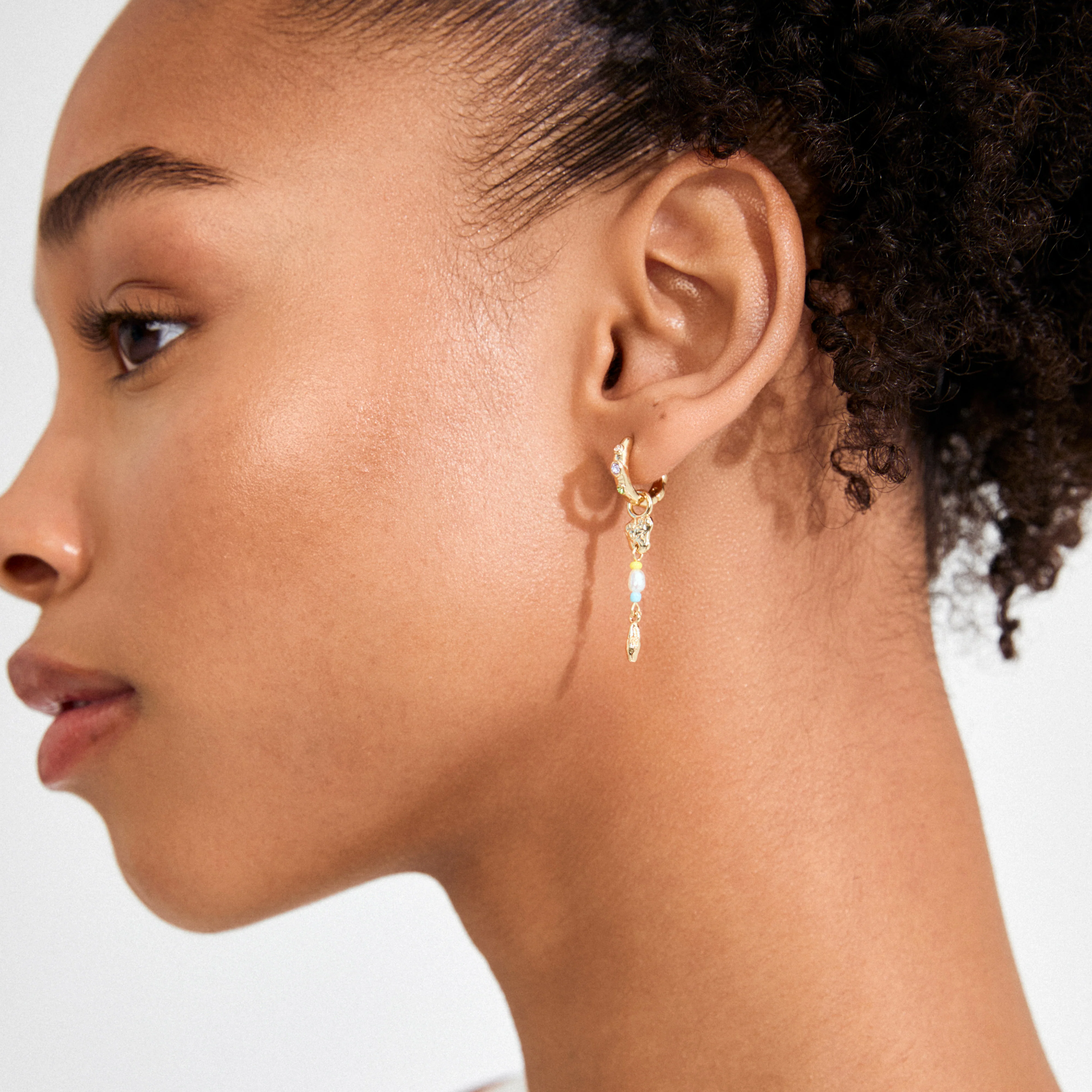 ELLINGTON earrings gold-plated - Image 3