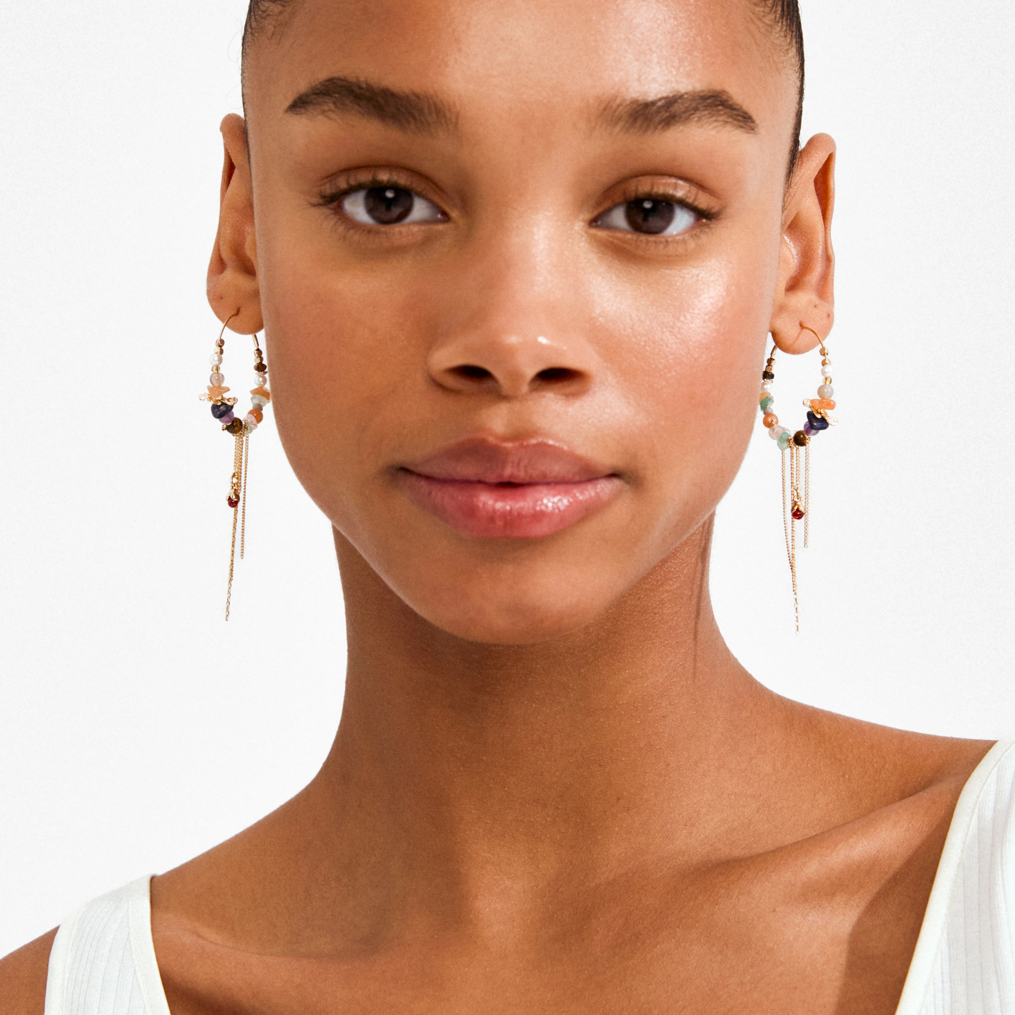 IRIS earrings gold-plated/multi - Image 4