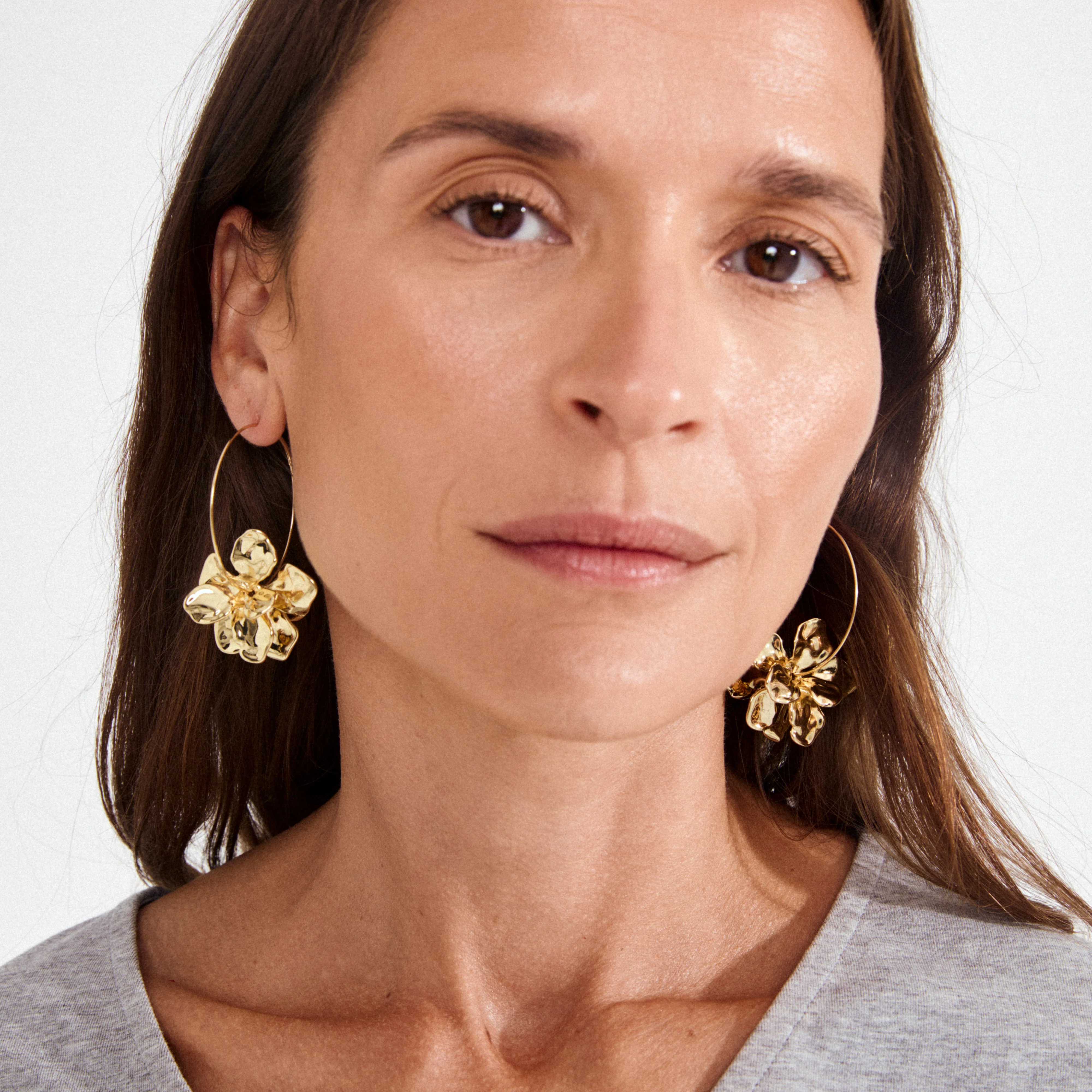 LUNITH earrings gold-plated - Image 2
