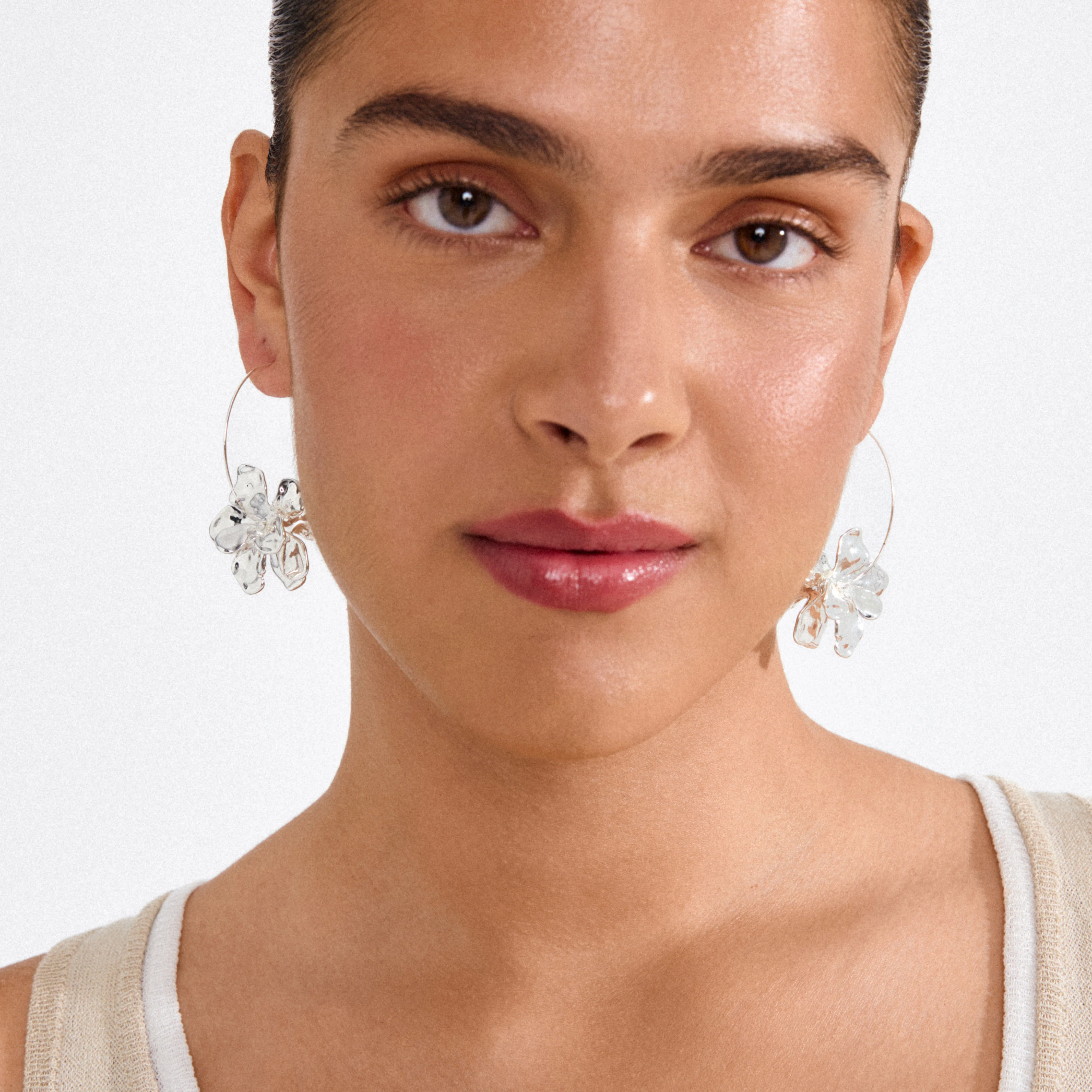 LUNITH earrings silver-plated - Image 2