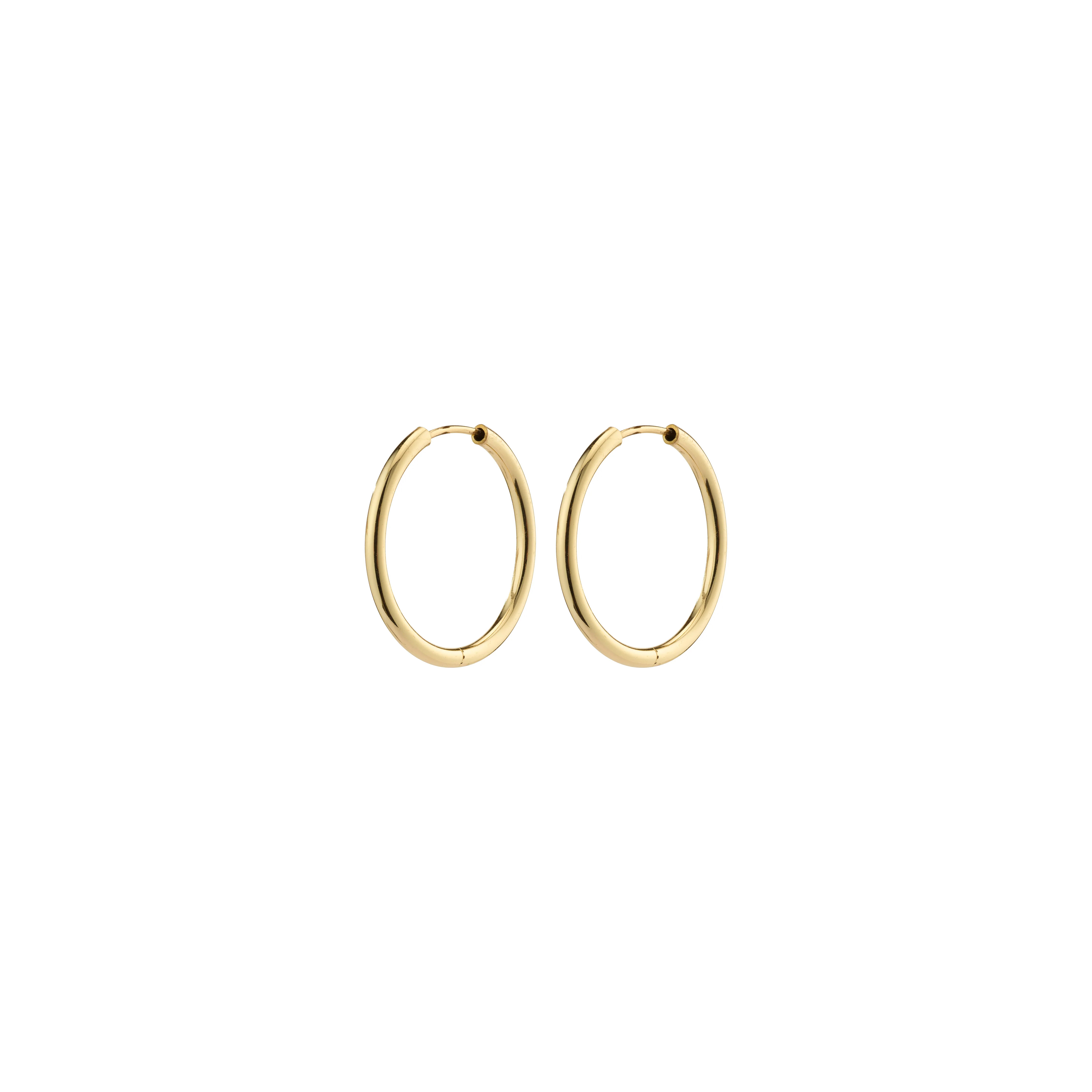 APRIL small hoop earrings gold-plated