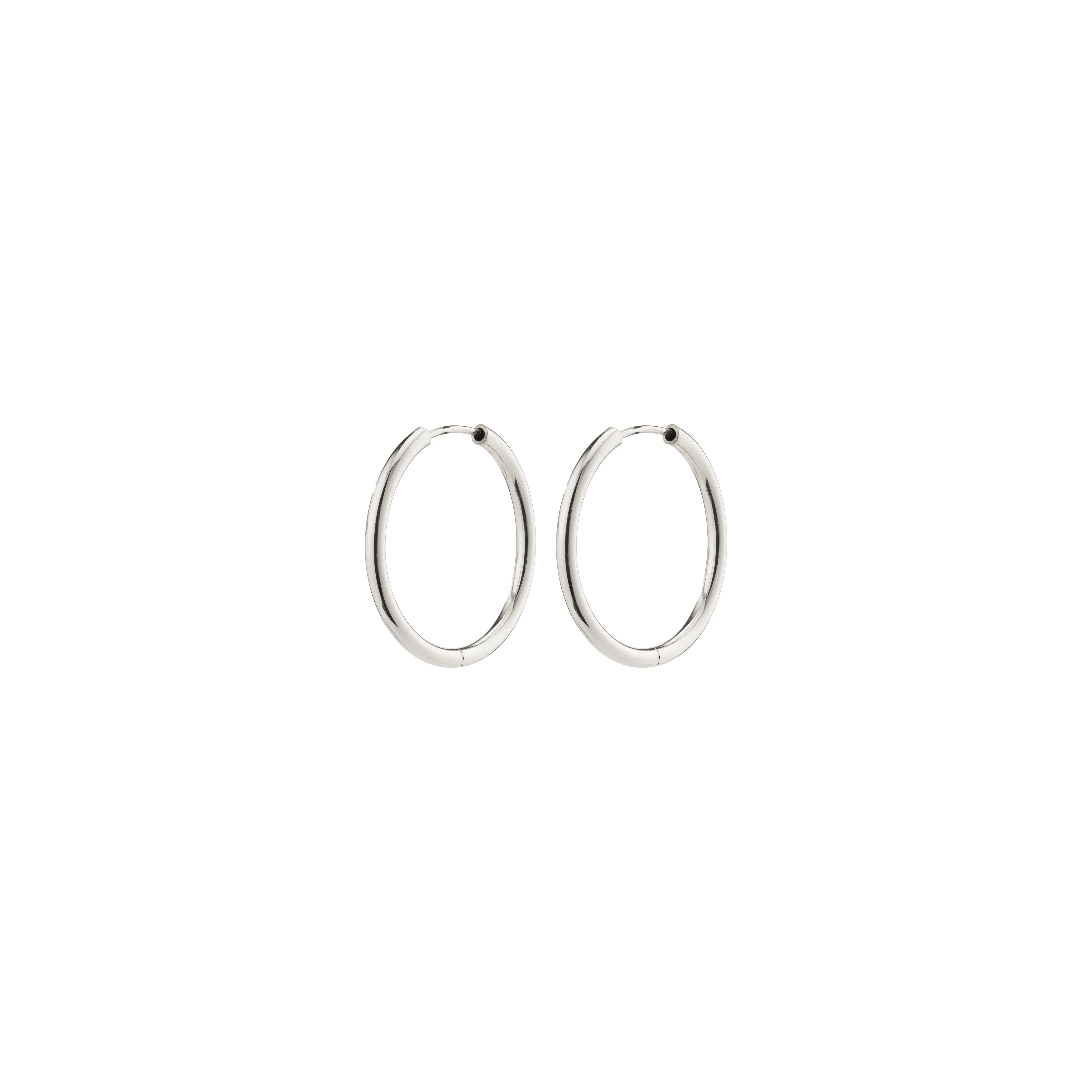 APRIL small hoop earrings silver-plated