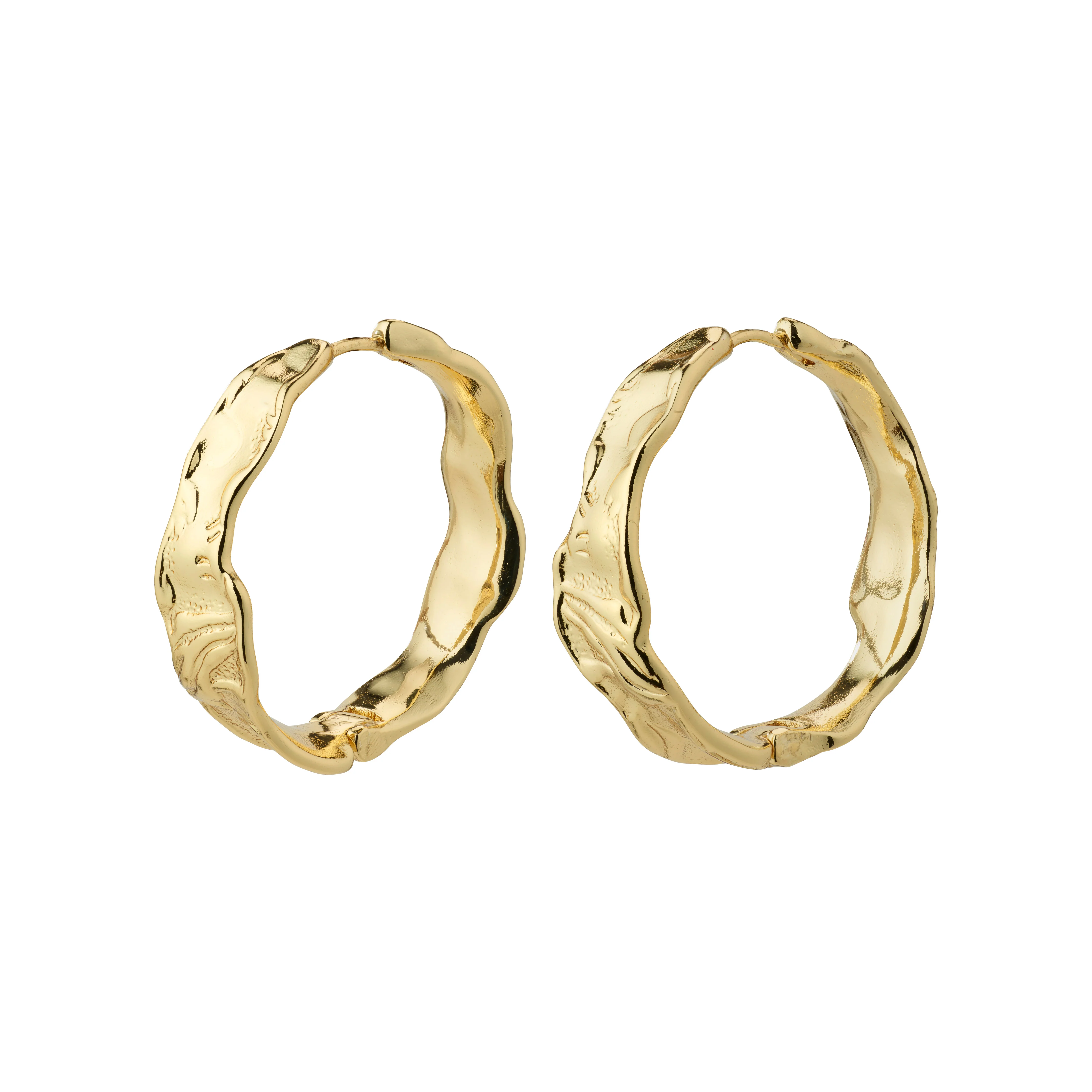 JULITA hoop earrings gold-plated