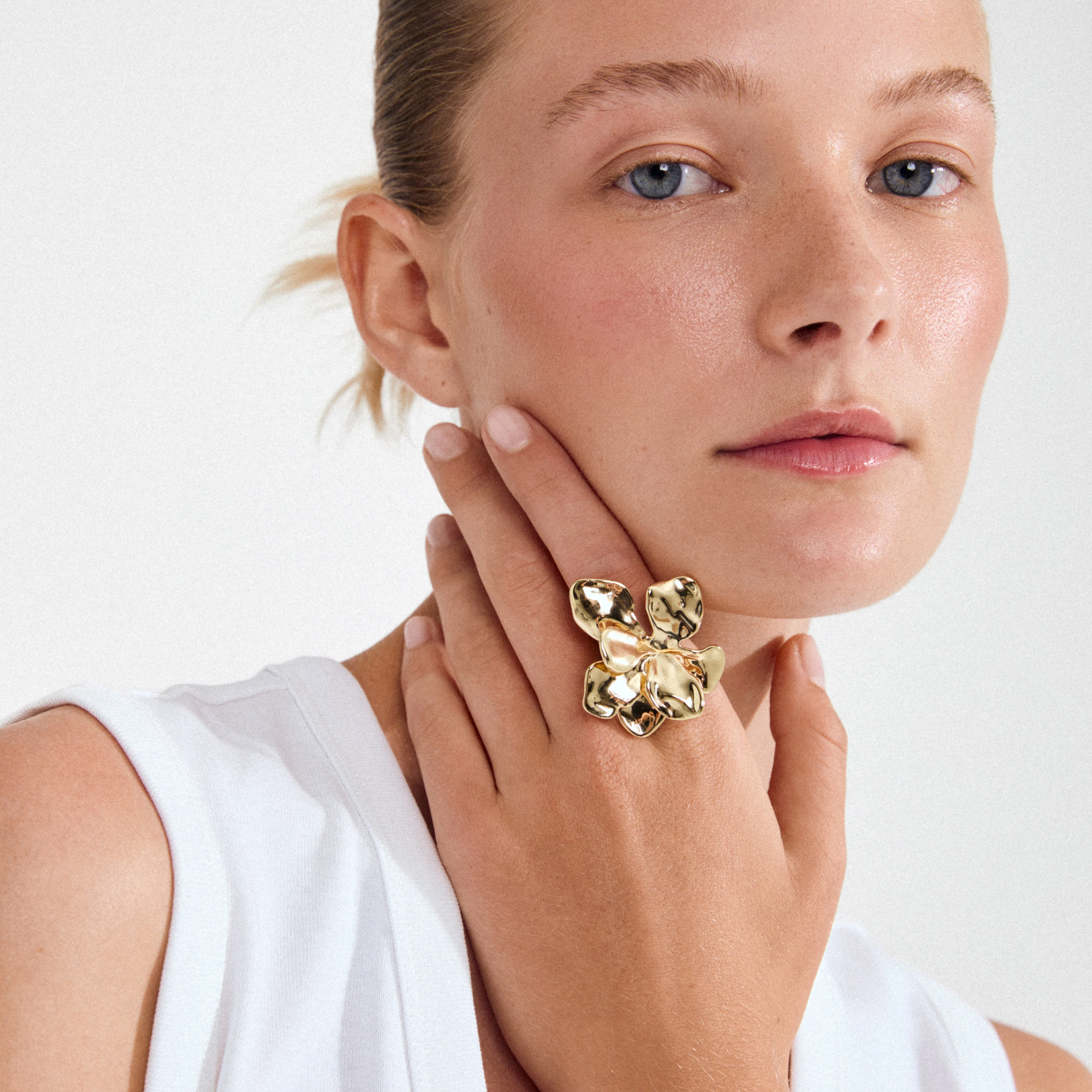 LUNITH ring gold-plated - Image 2