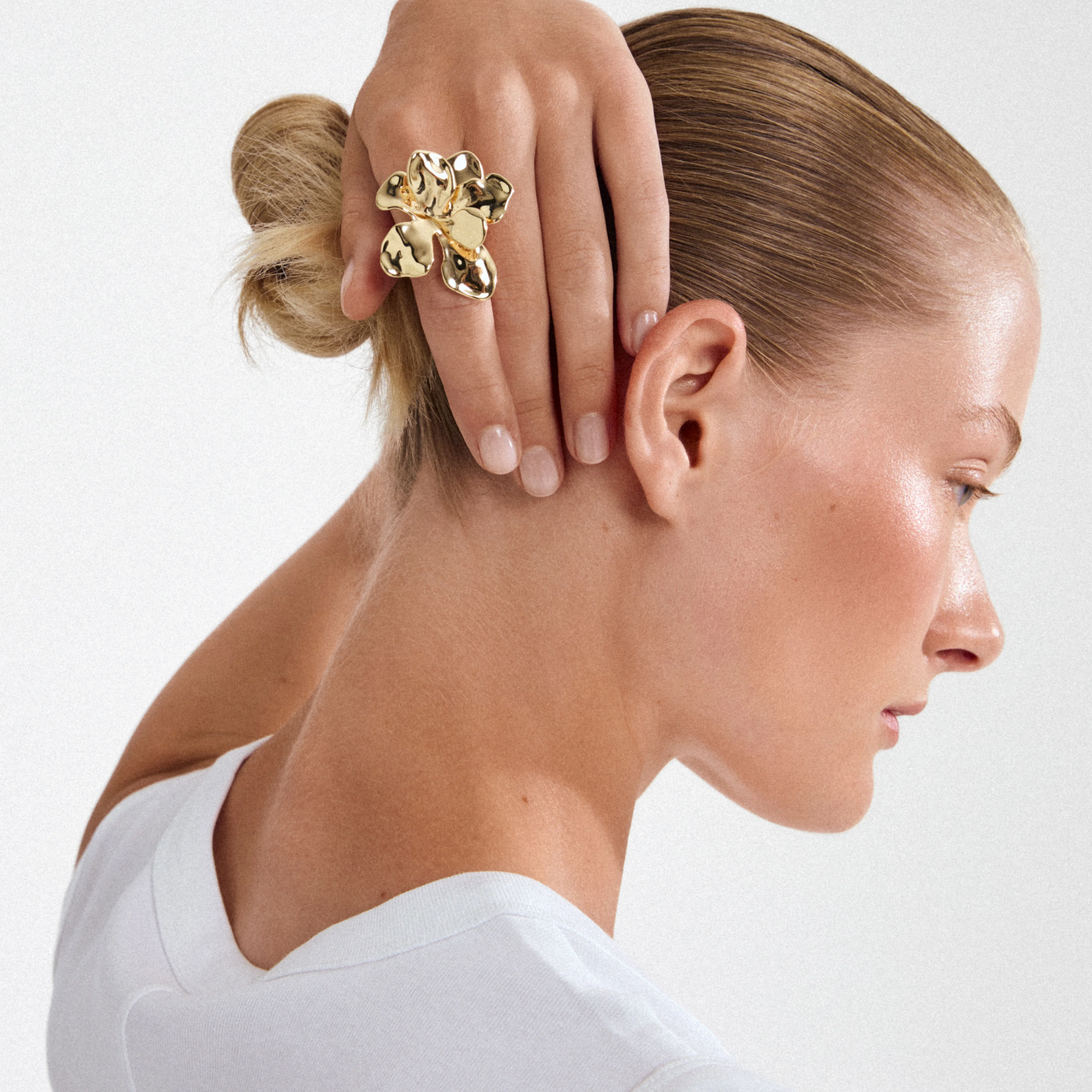 LUNITH ring gold-plated - Image 3