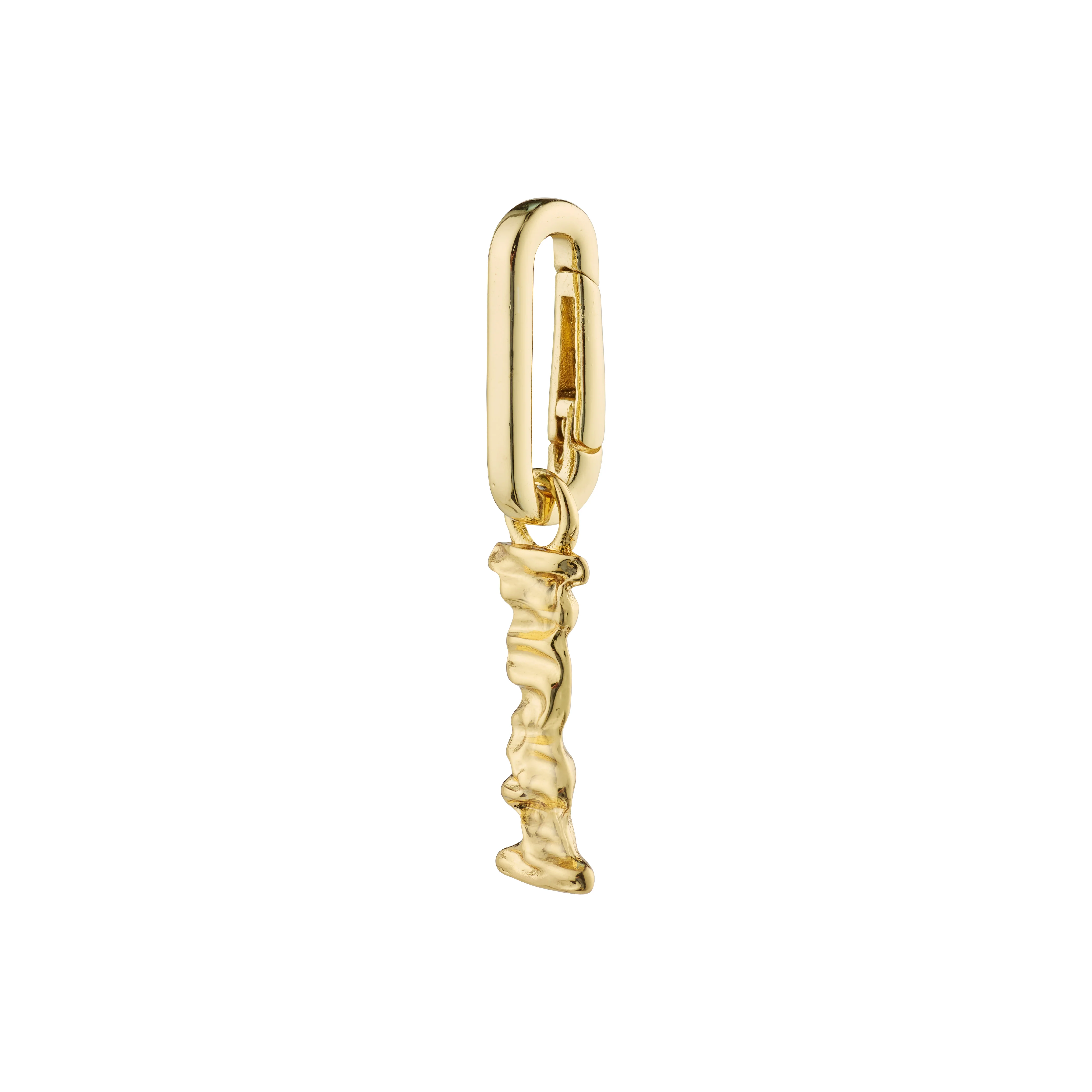 CHARM pendant I, gold-plated