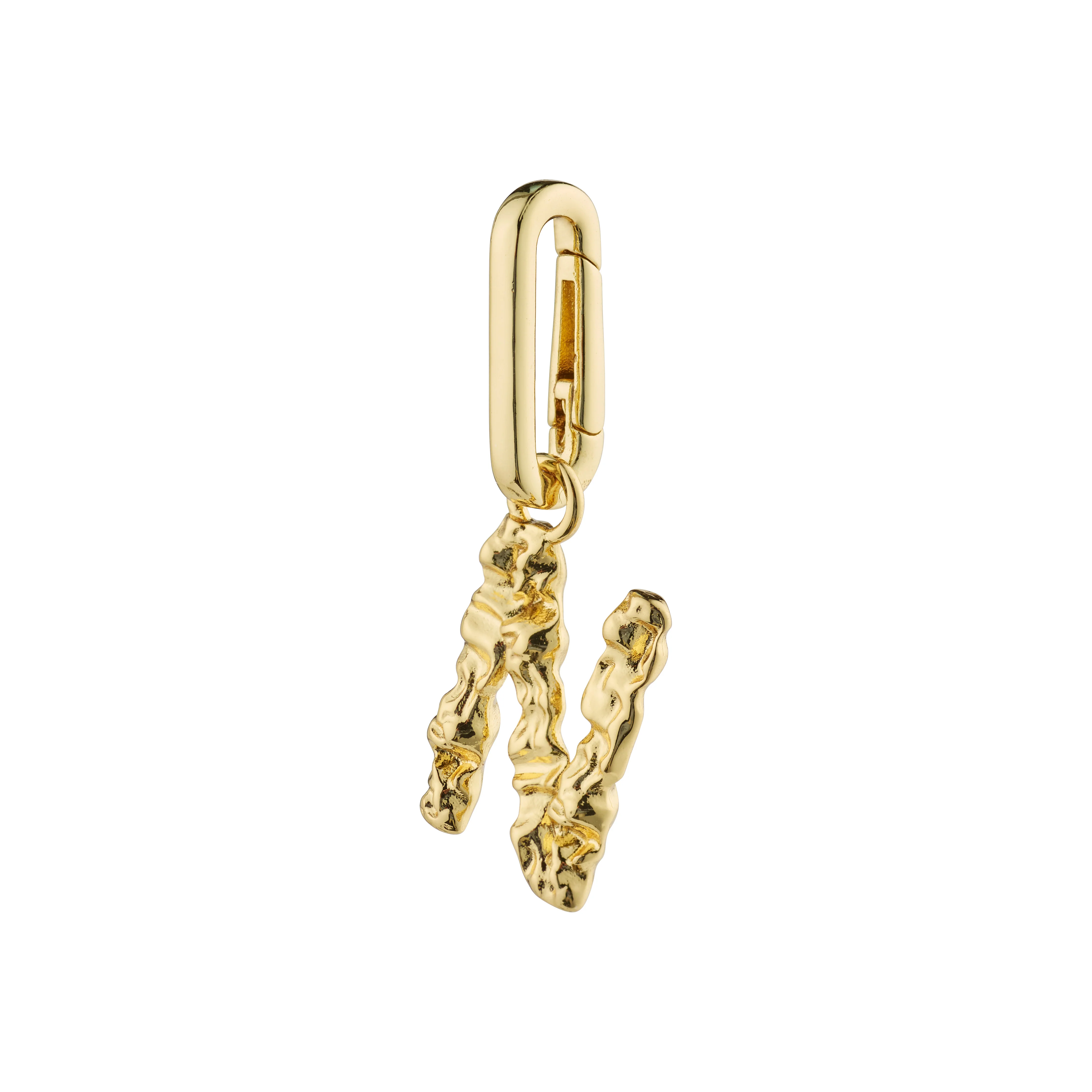 CHARM pendant N, gold-plated