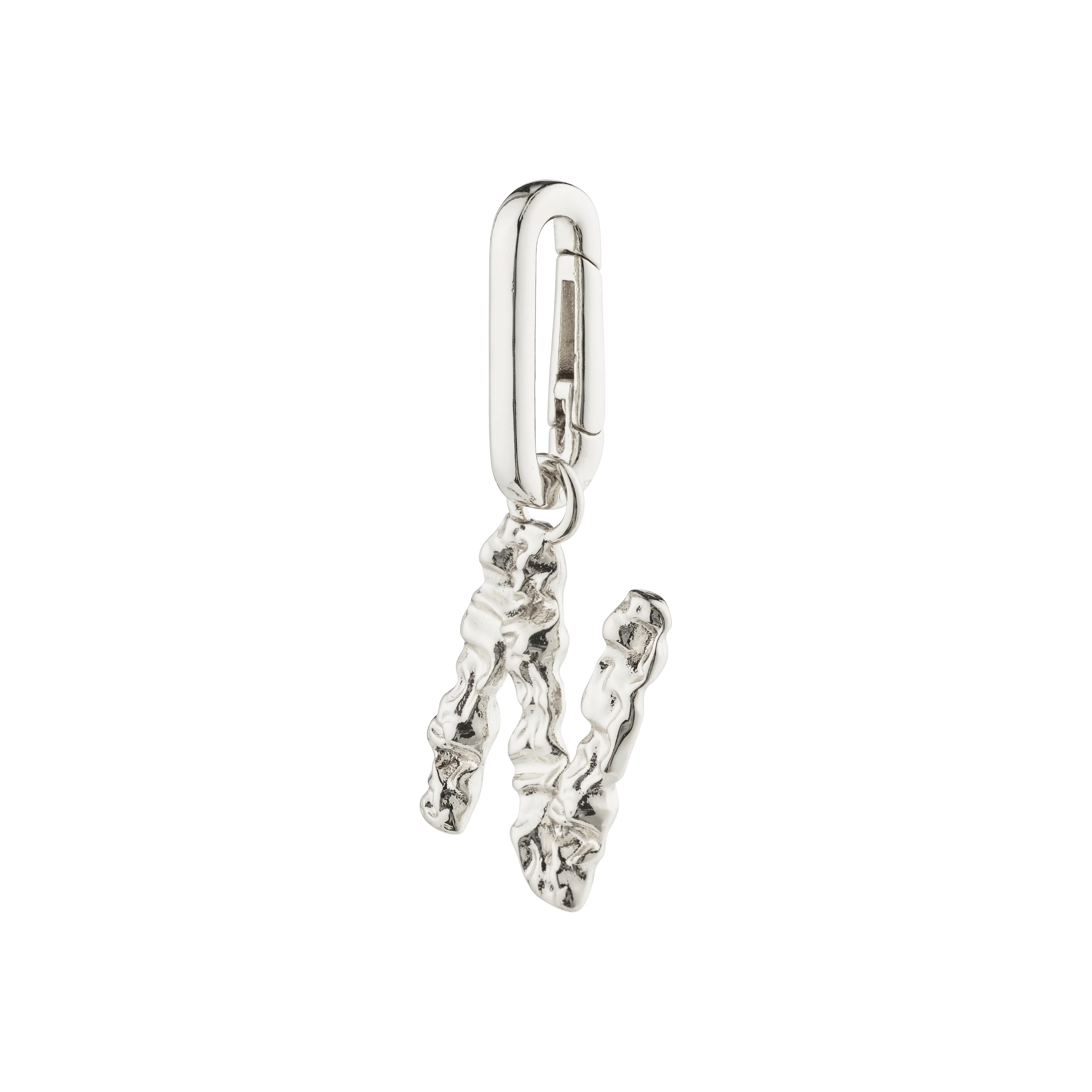 CHARM pendant N, silver-plated