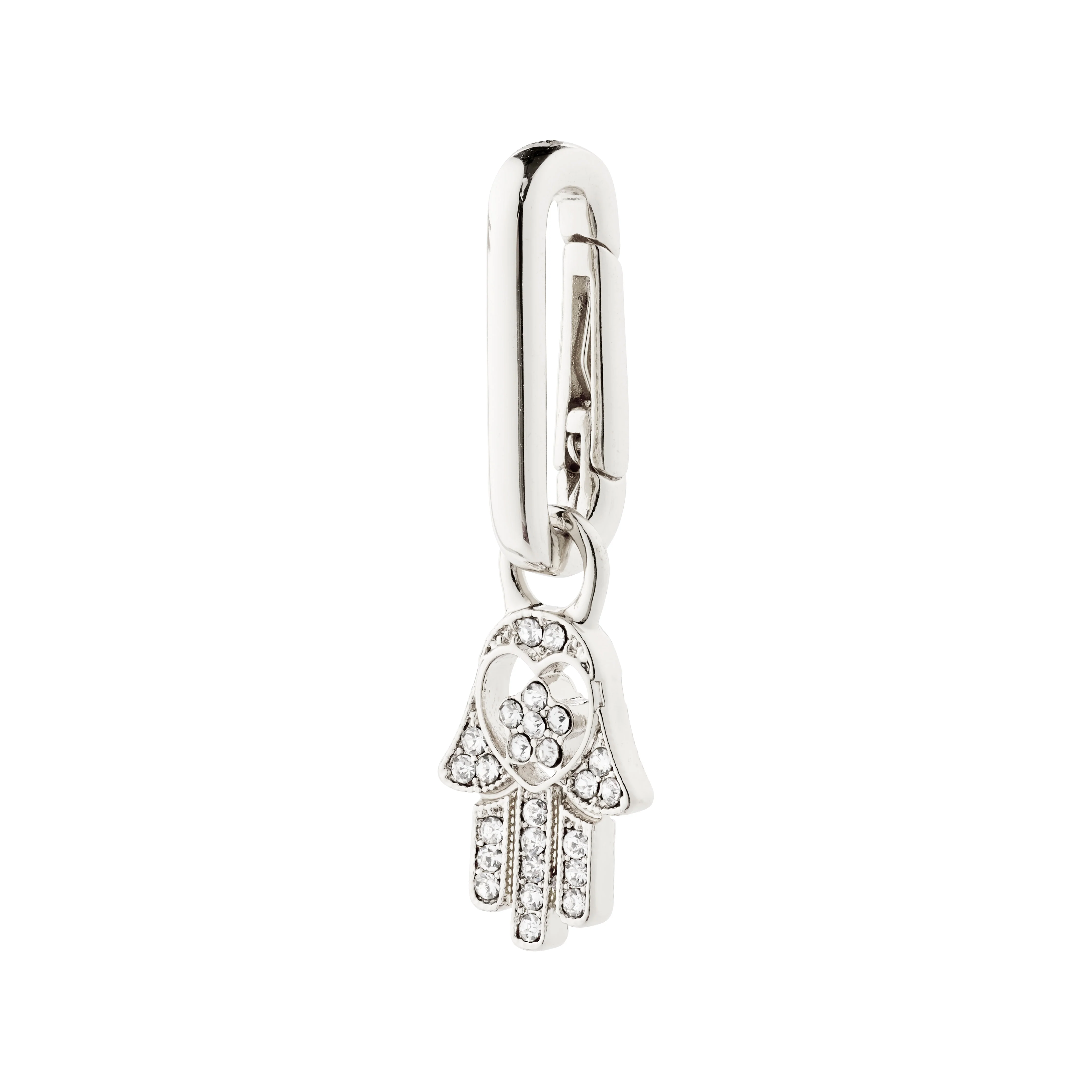 CHARM Hamsa pendant, silver-plated