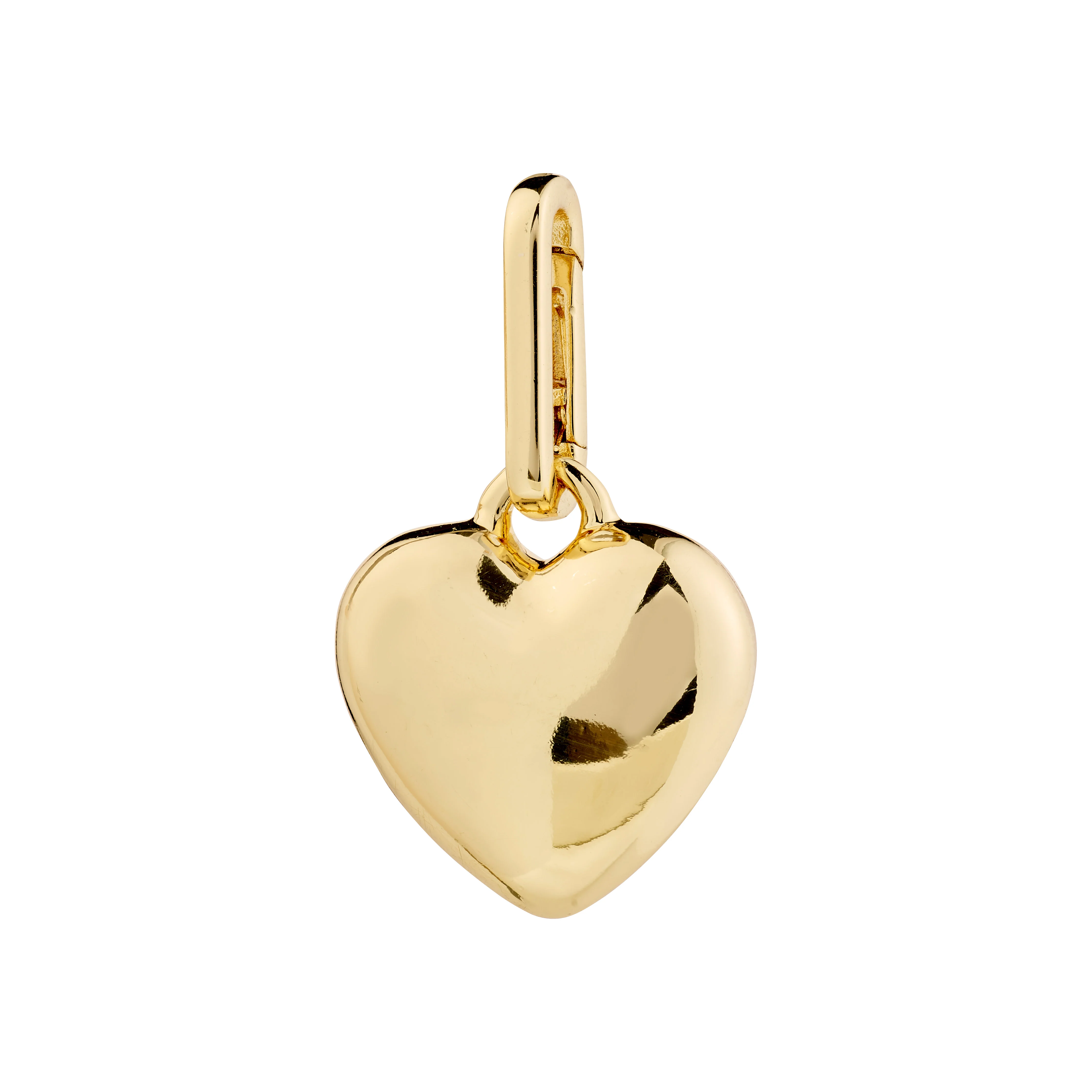 CHARM full heart pendant gold-plated