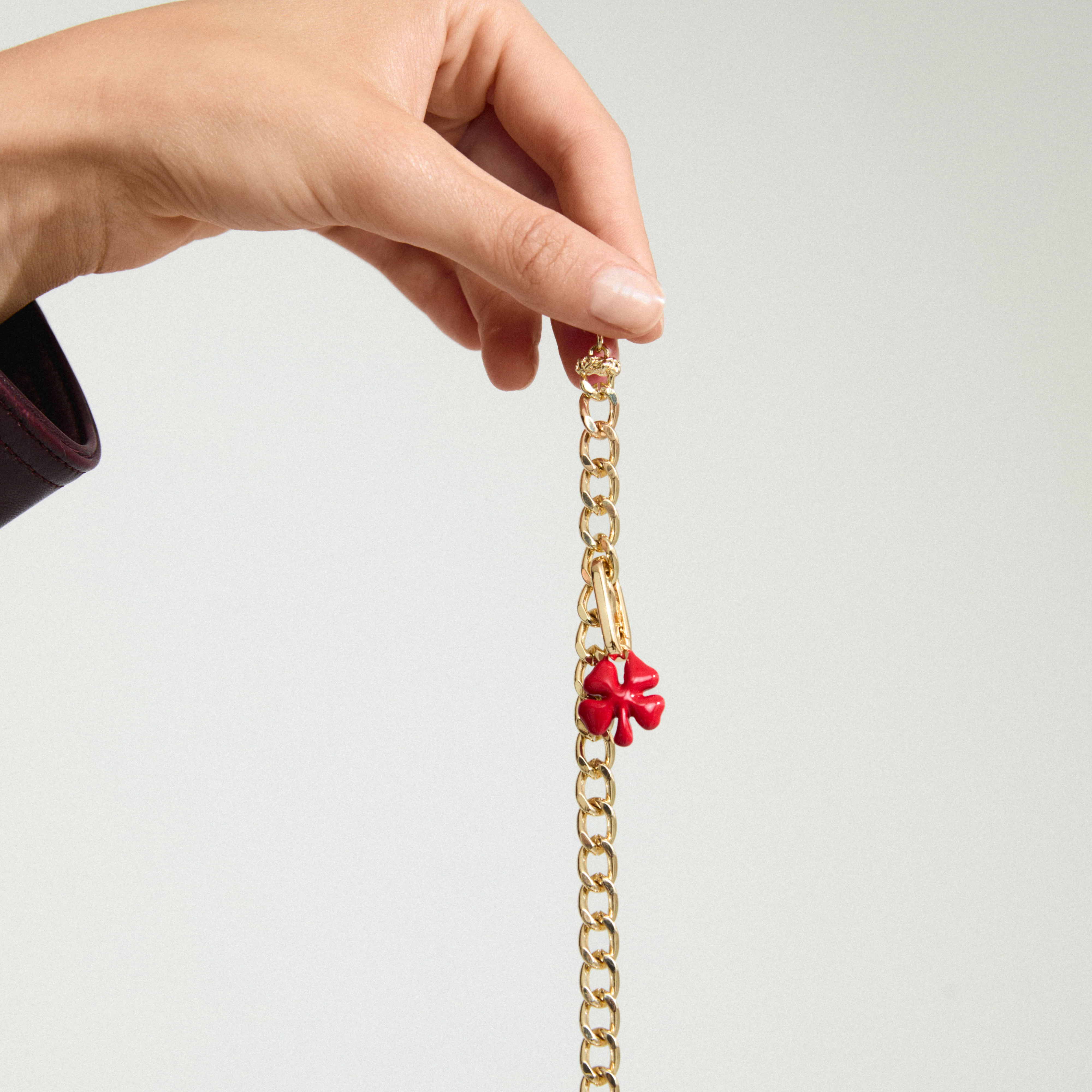 CHARM clover pendant gold-plated - Image 2