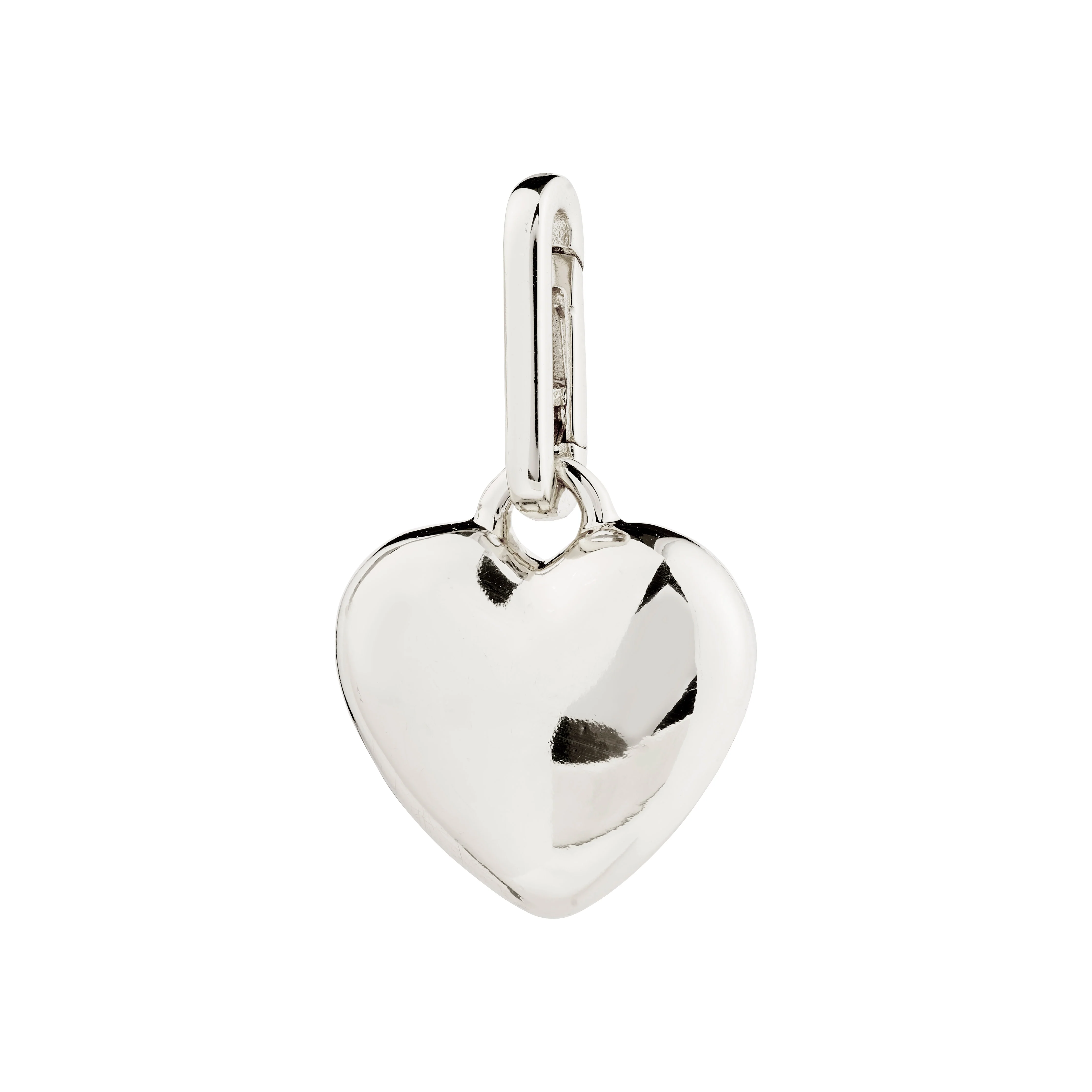 CHARM full heart pendant silver-plated