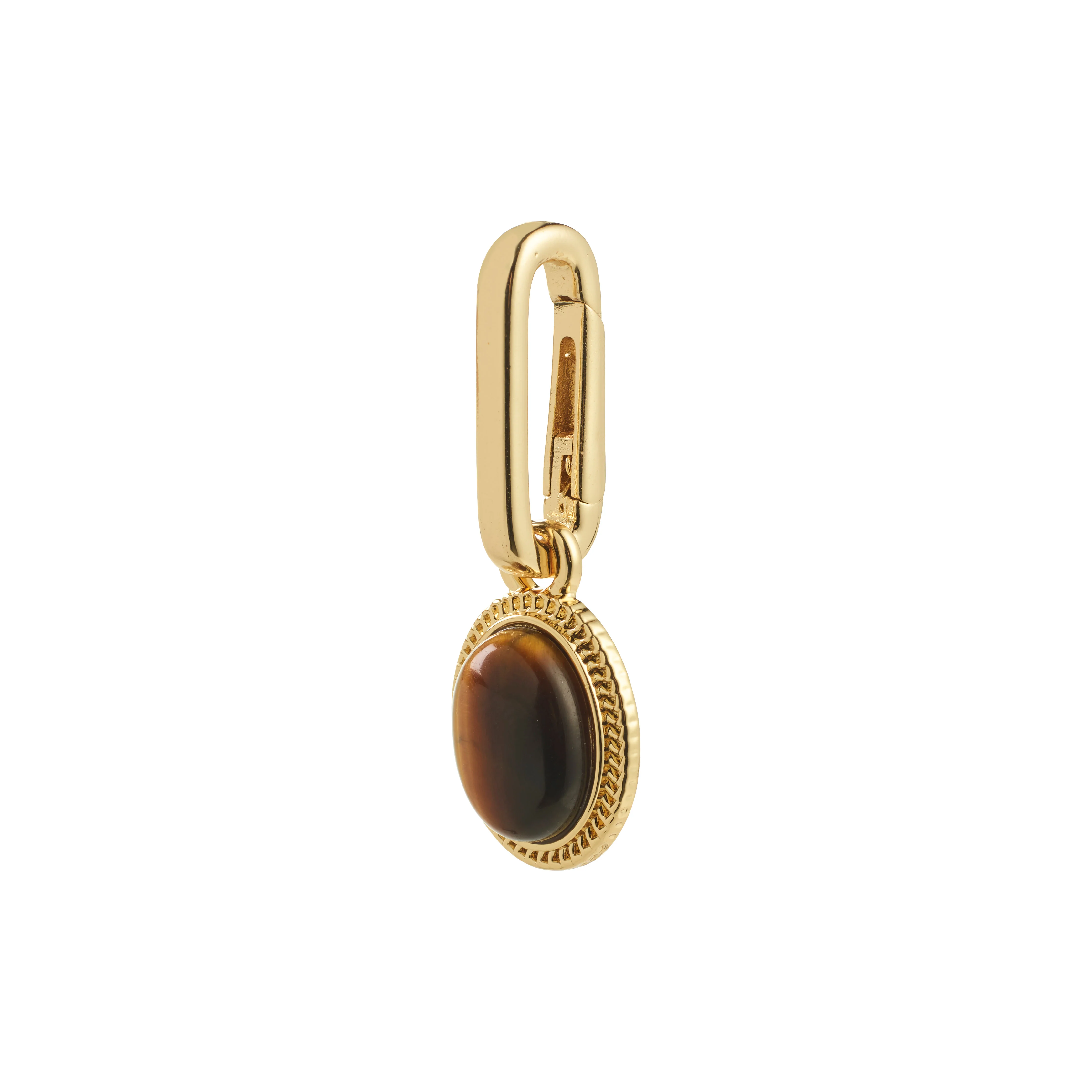 CHARM medallion pendant, gold-plated