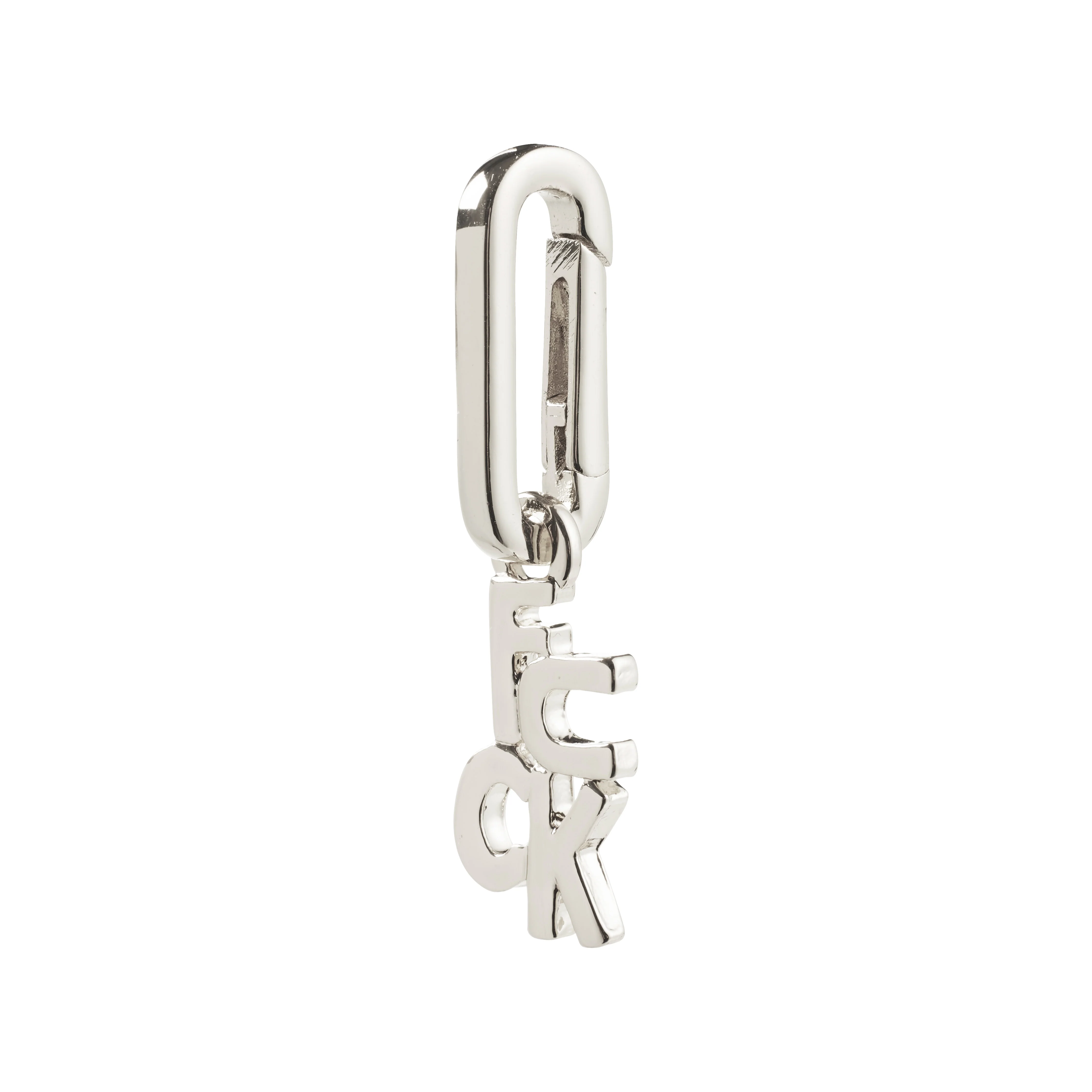 CHARM f... pendant, silver-plated