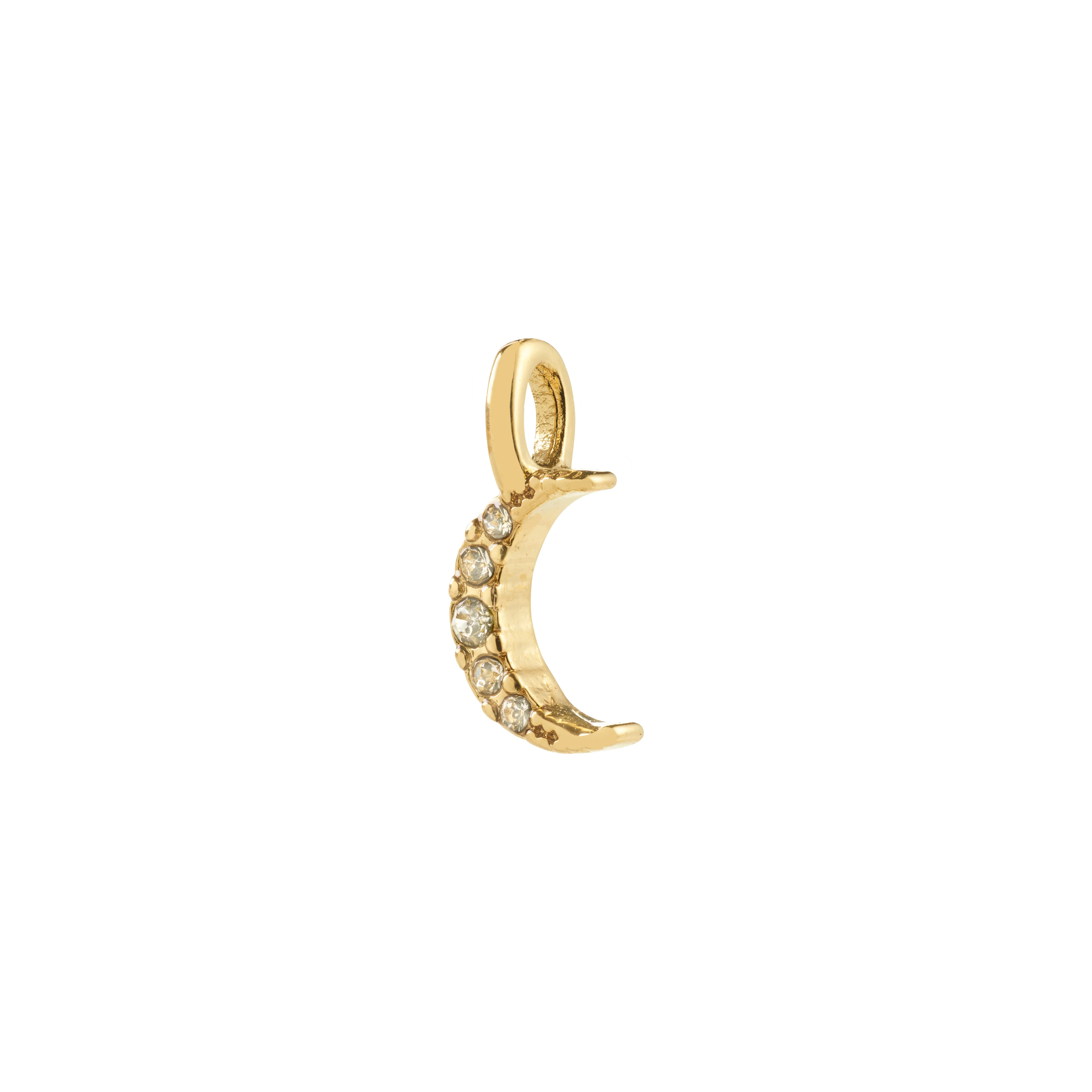CHARM mini moon pendant gold-plated