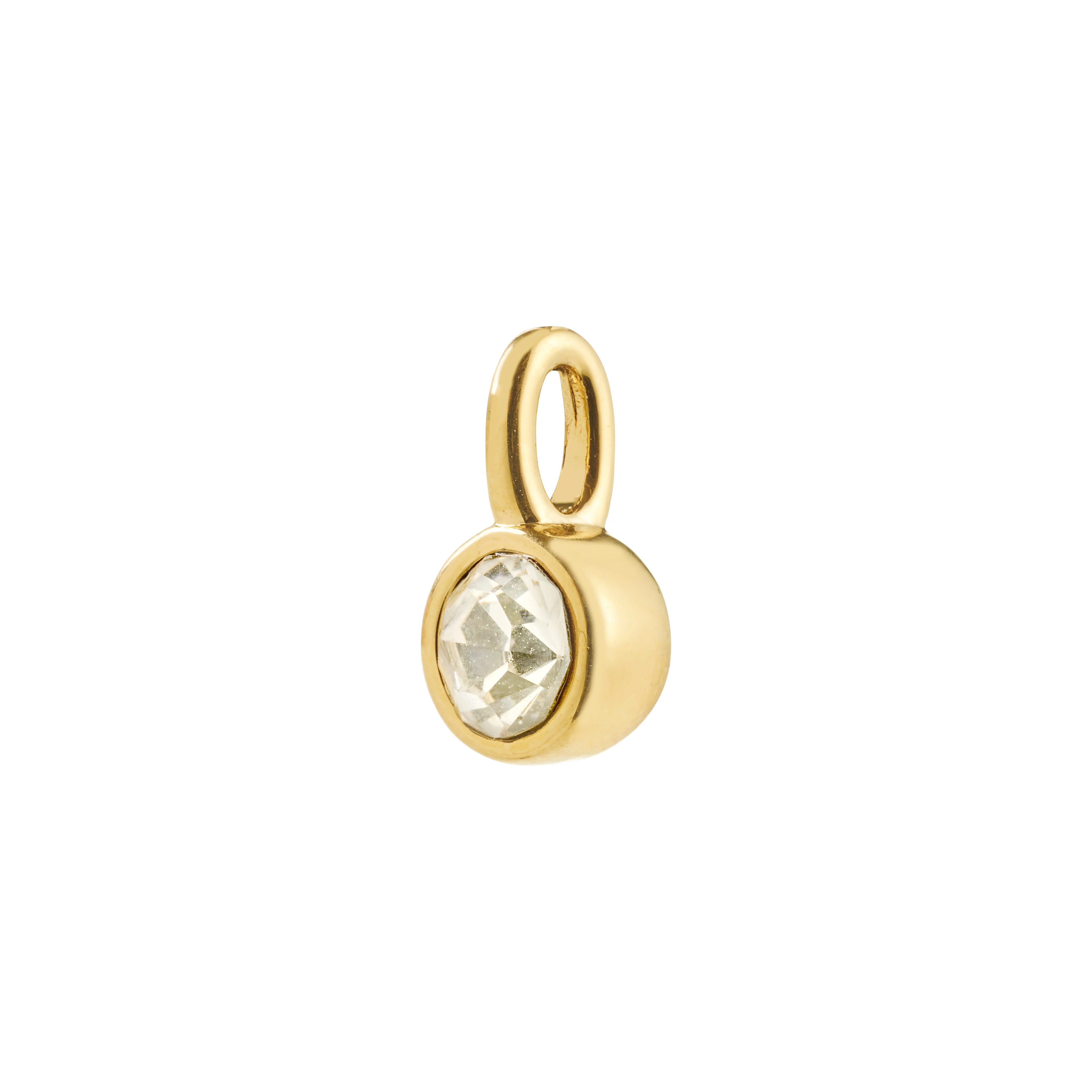 CHARM mini crystal pendant gold-plated