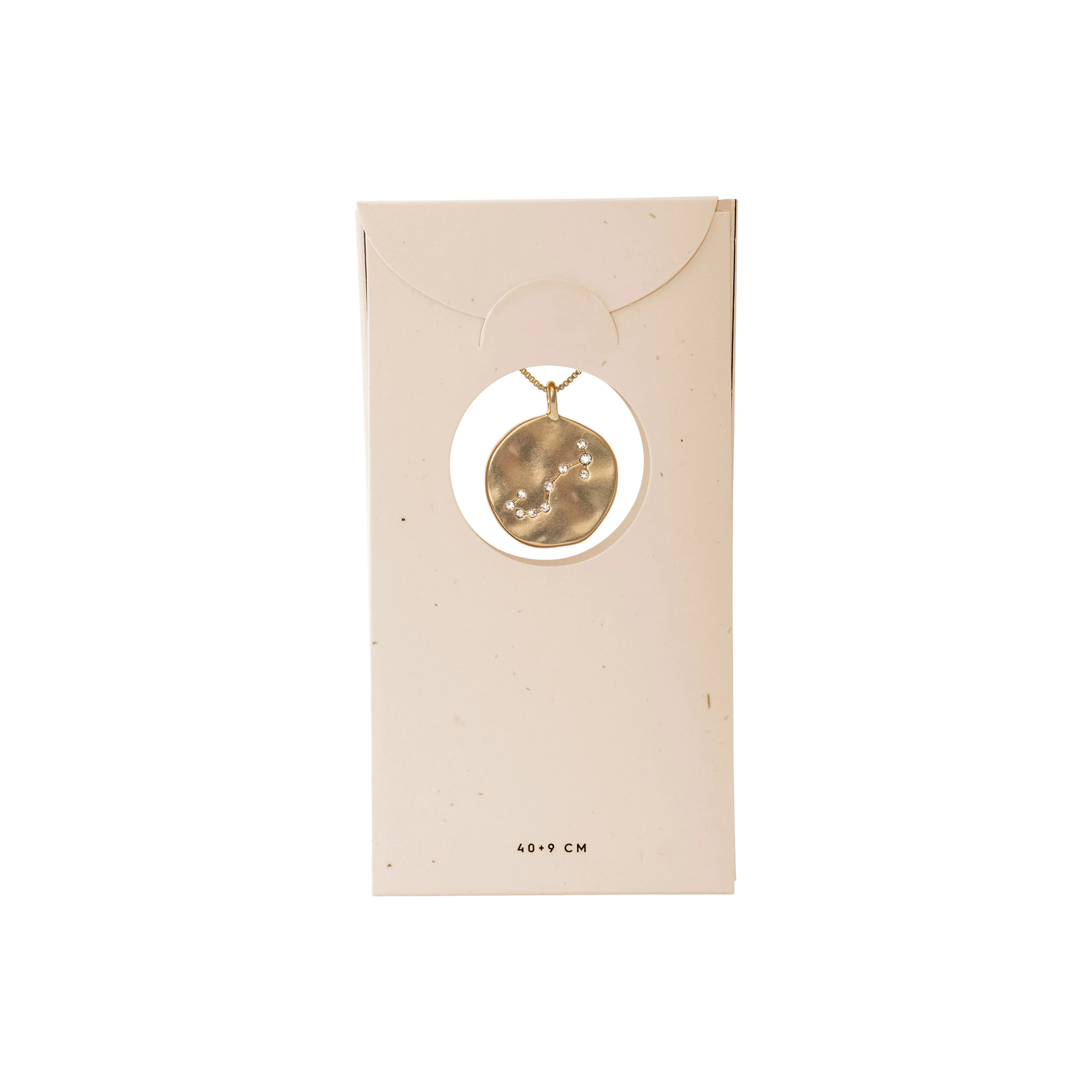 SCORPIO Zodiac Sign Coin Necklace, gold-plated - Image 8