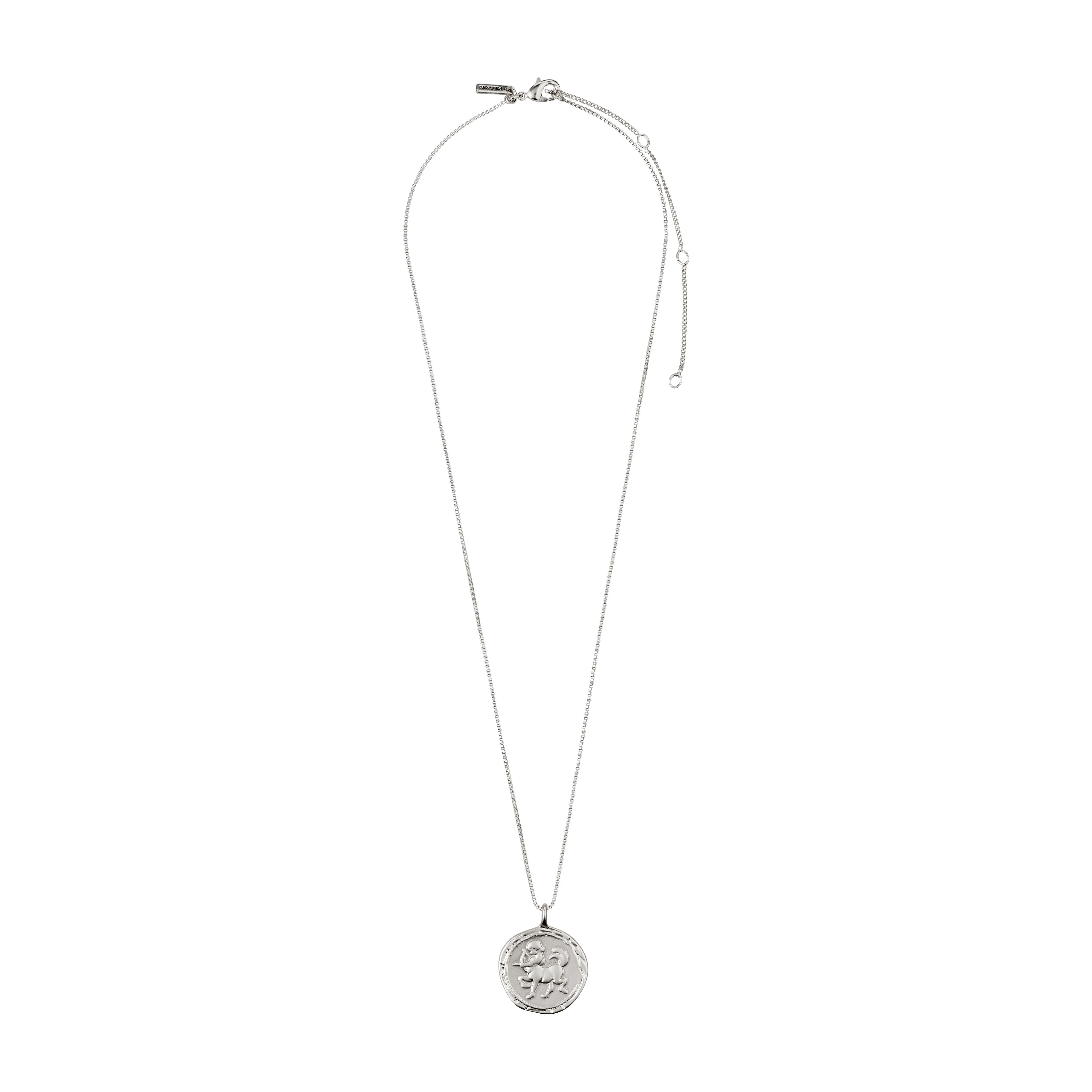SAGITTARIUS recycl. Zodiac Sign Coin Necklace, silver-plated - Image 5