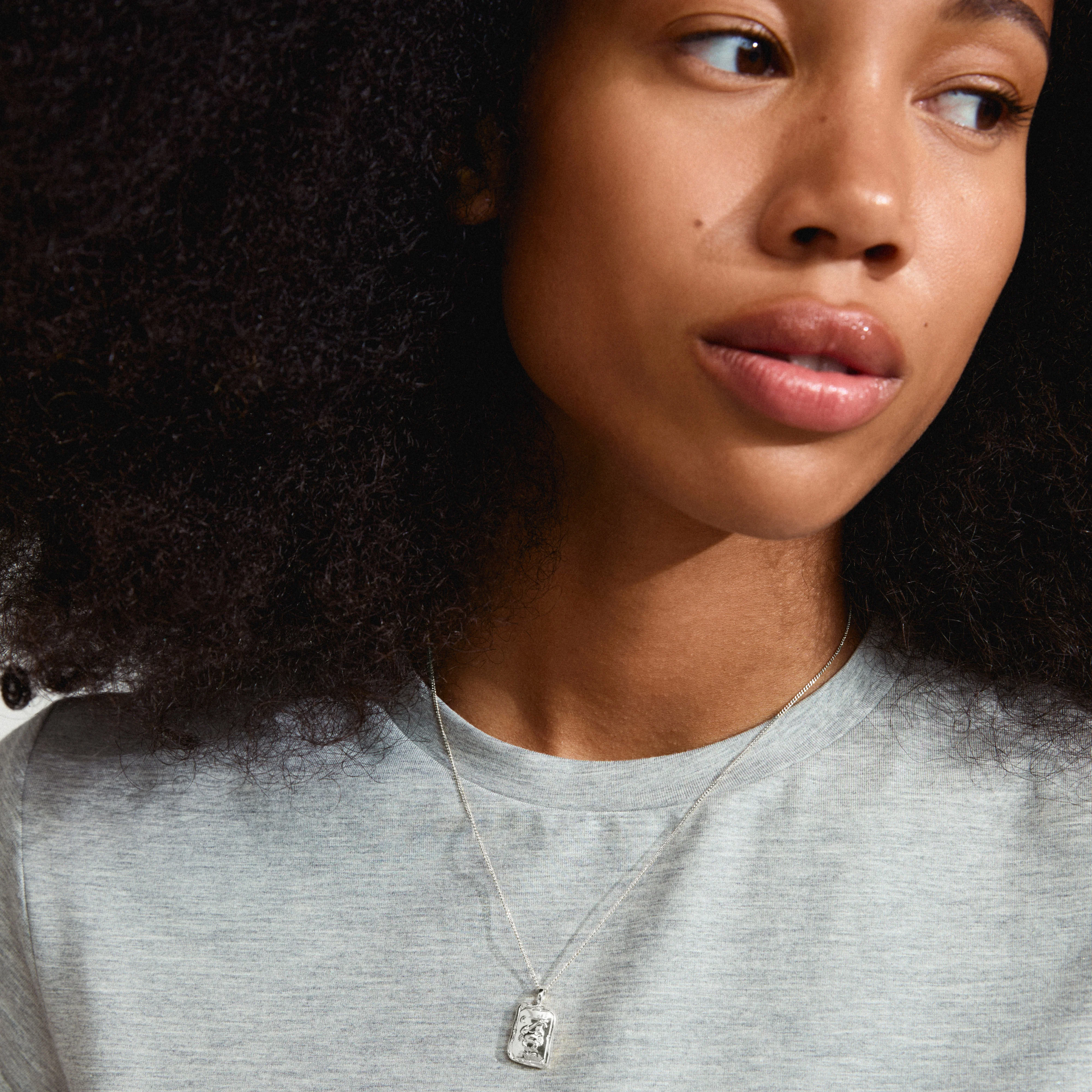 CANCER Zodiac Sign necklace, silver-plated - Image 3