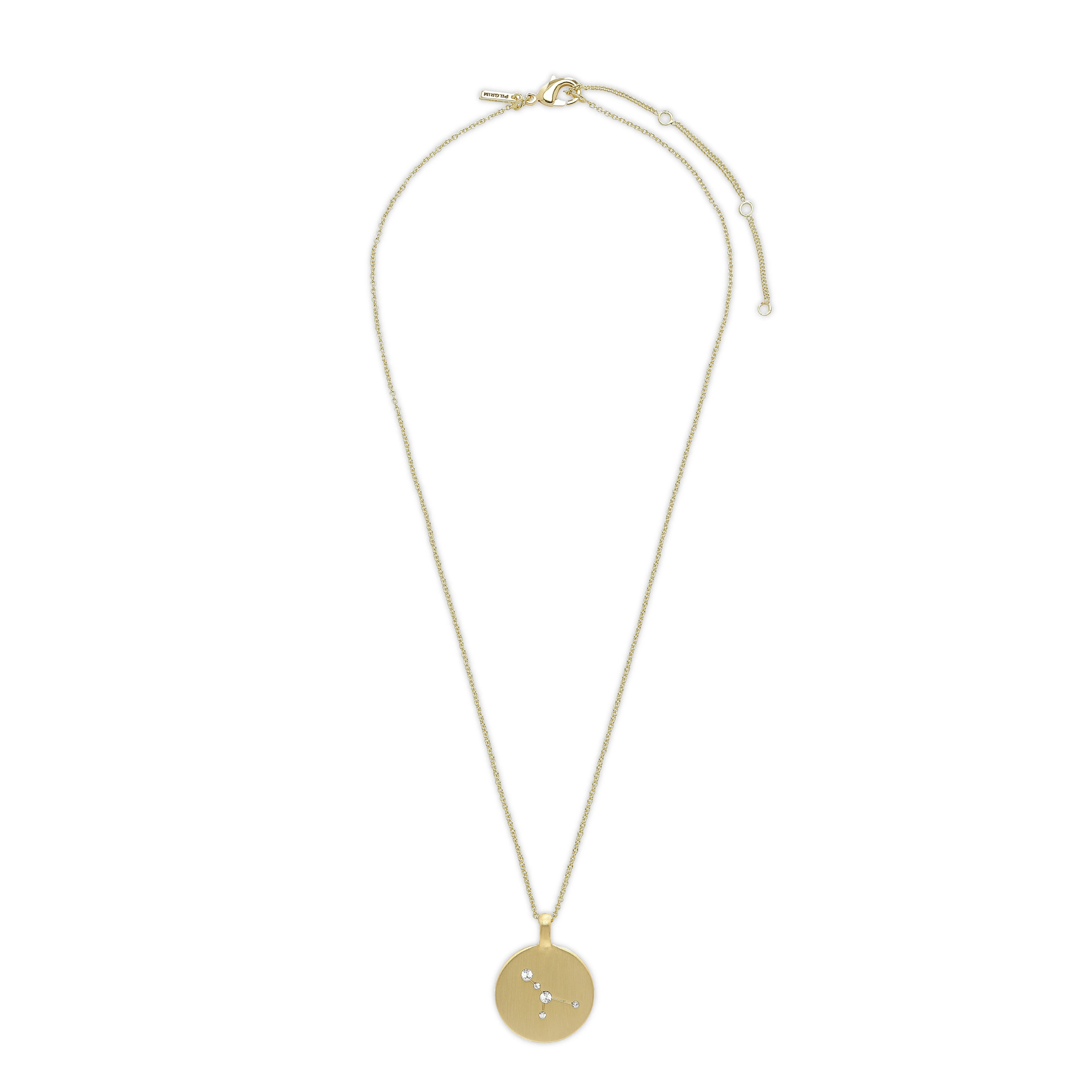 CANCER Zodiac Sign Coin Necklace, gold-plated - Image 8