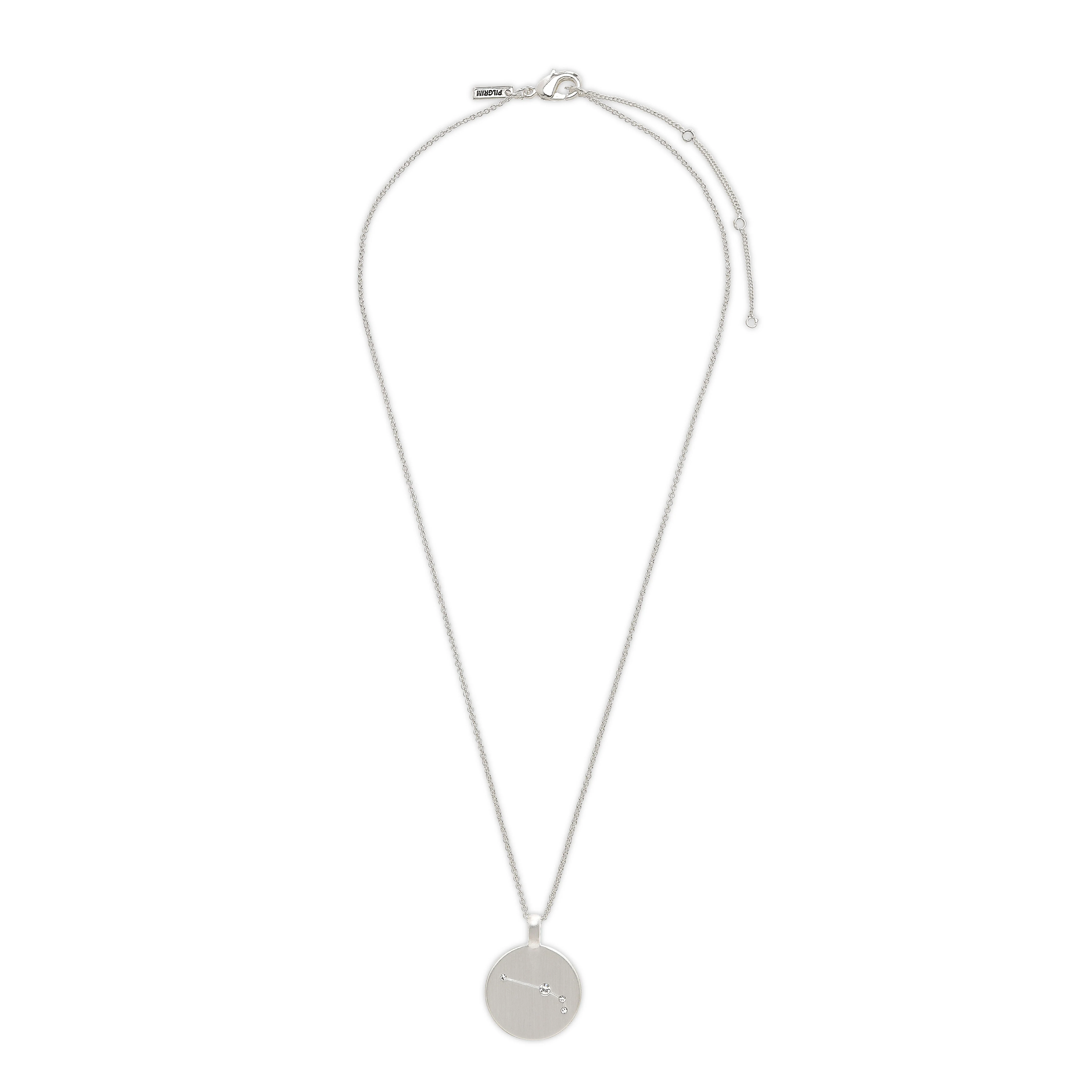 ARIES Zodiac Sign Coin Necklace, silver-plated - Image 6